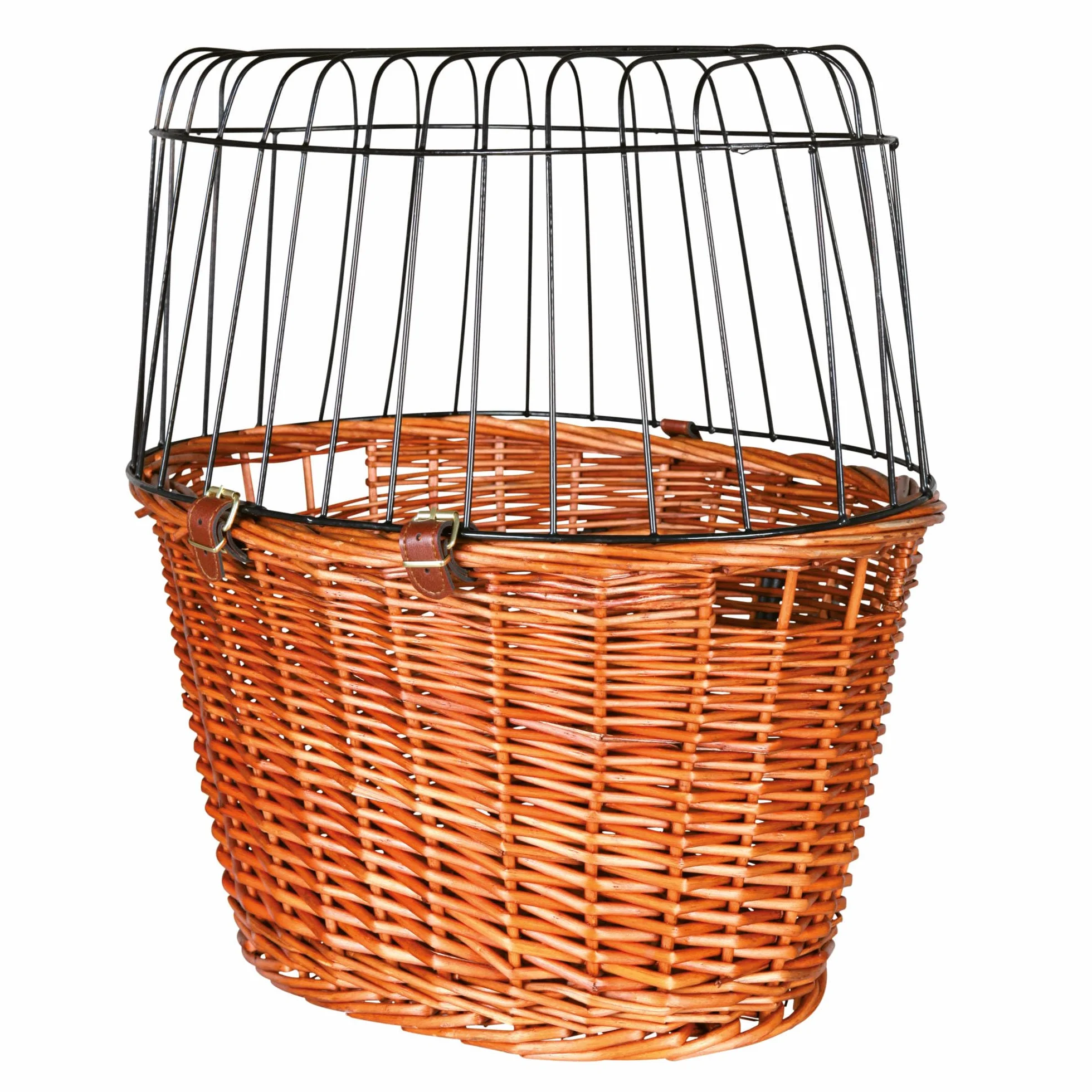 Trixie Przedni kosz rowerowy dla psa 44x48x33 cm naturalny
