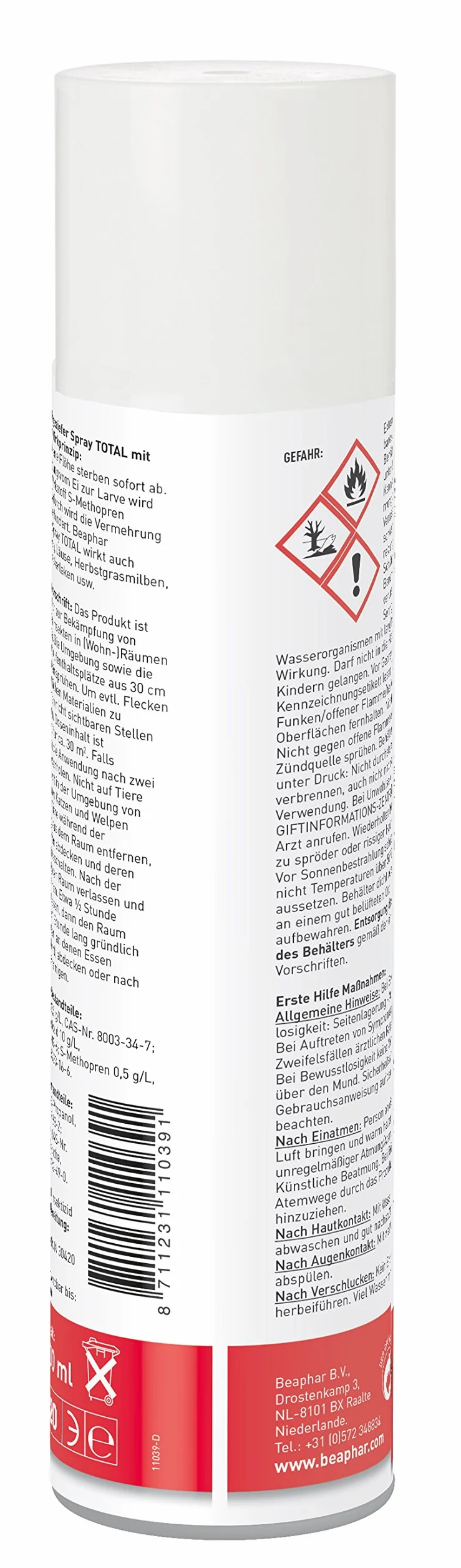 beaphar TOTAL Spray 400 ml