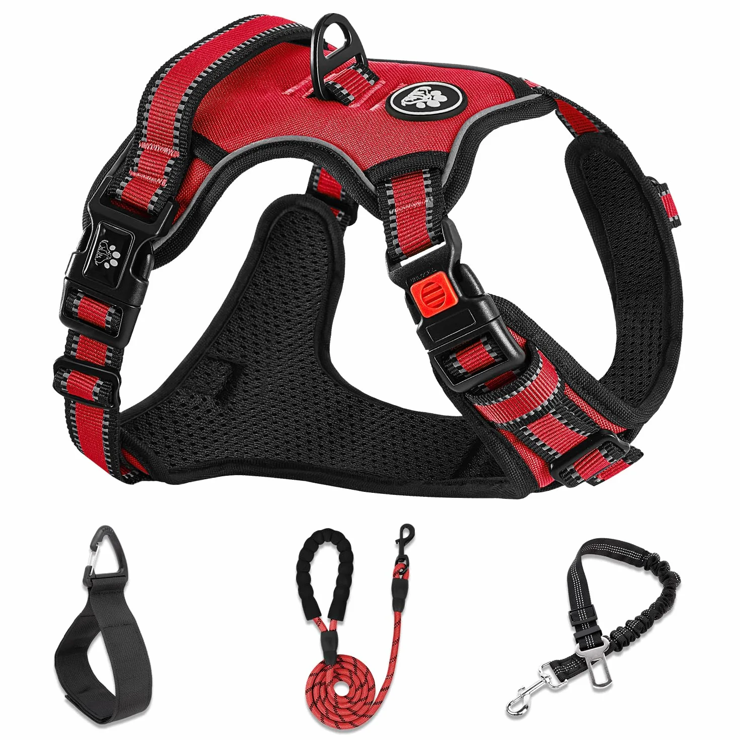 Szelki Dla Psa NESTROAD Rozmiar M 33~43CM 43~64CM Bez Ciągnięcia