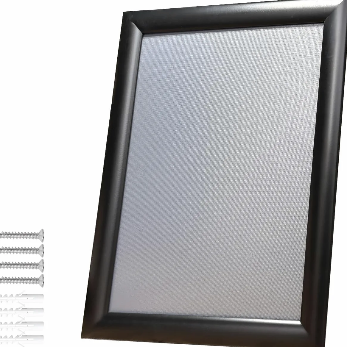 Albyco - Ramka Na Zdjęcia A4 - Ramki Nazdjecie, Ramce, Ramka do Zdjęć, Ramka A4-22 x 29,7 cm - Grubość Ramy 20 mm - Kolor: Czarny - Do Zdjęć, Plakatów i Obrazów