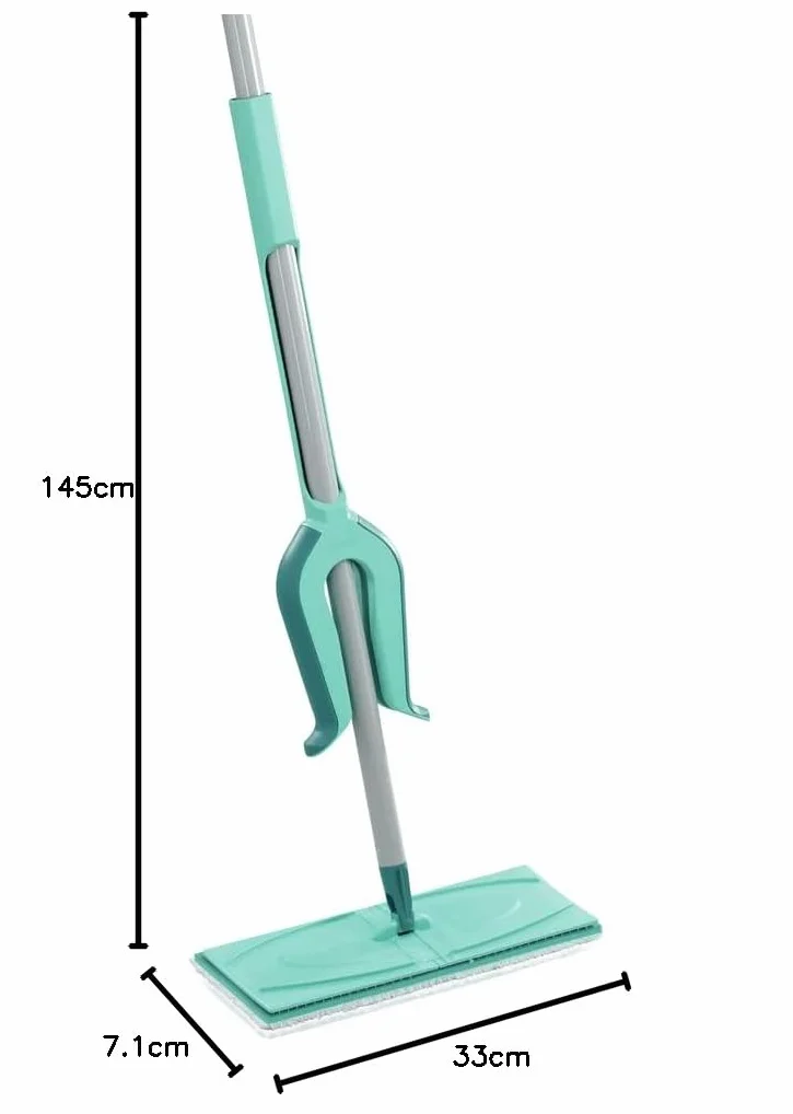 Leifheit Piccobello Mop do Mycia Podłogi, Turkusowy, 33 cm