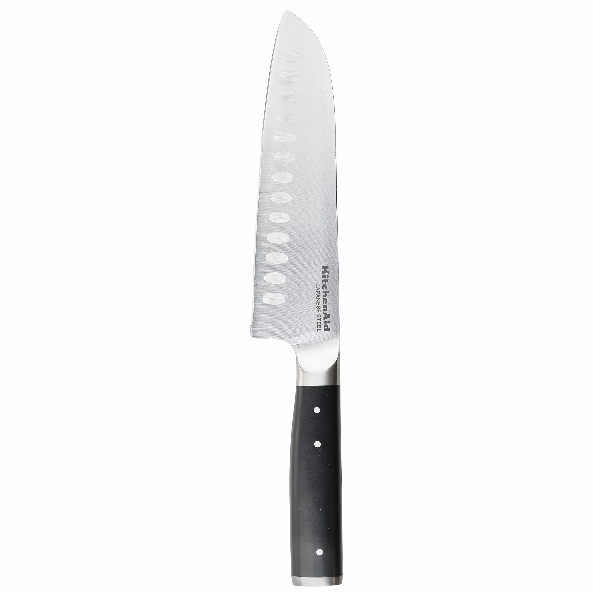KitchenAid Gourmet Santoku Nóż, ostra japońska stal 420J2, 18 cm / 7 cali