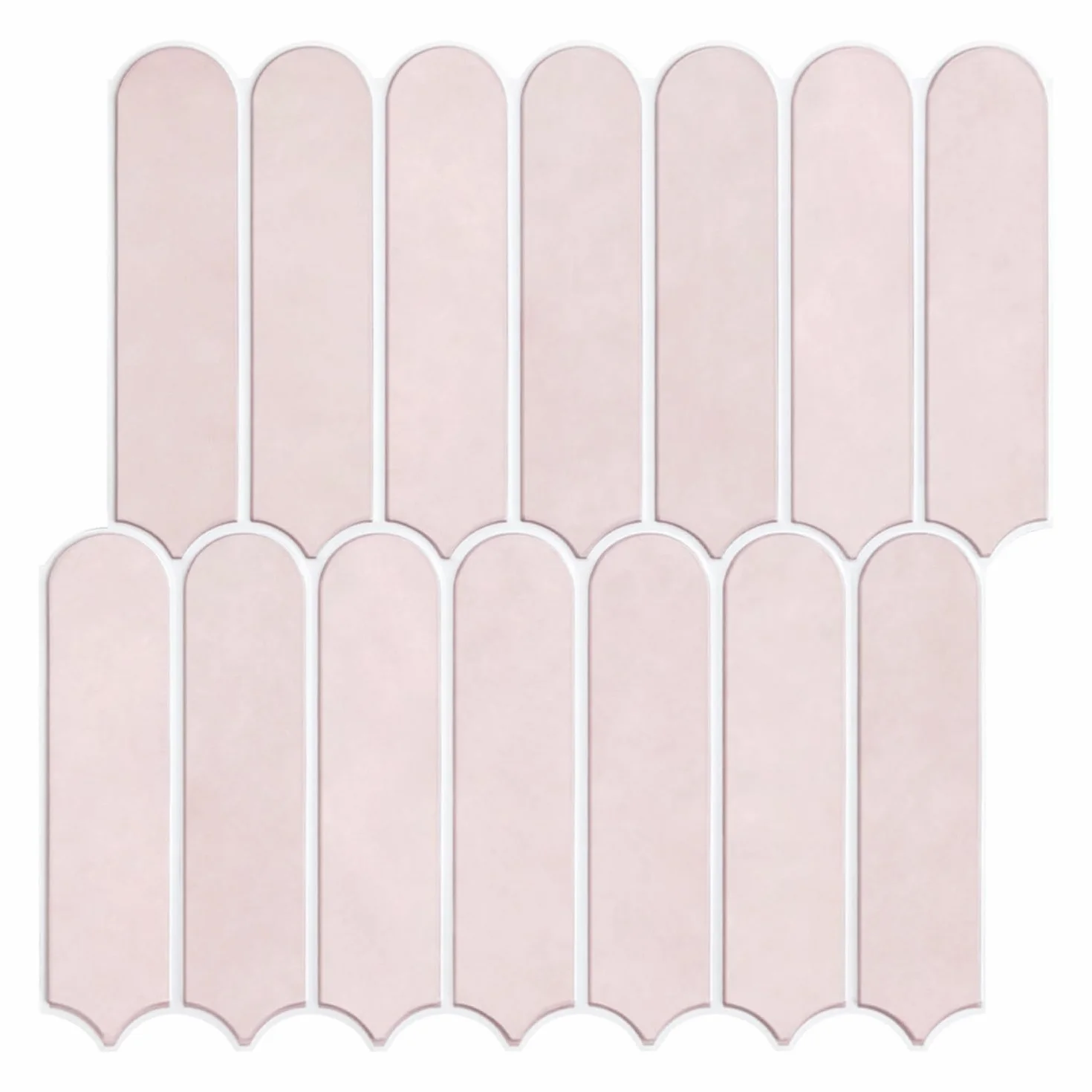 COMSTICKC 3D Naklejka płytek samoprzylepny do kuchni, matowy, 3D Płytki ścienne Zielone płytki kuchenne samoprzylepne, 10-częściowe 30 x 30 cm, PVC tylna ściana do kuchni i łazienki