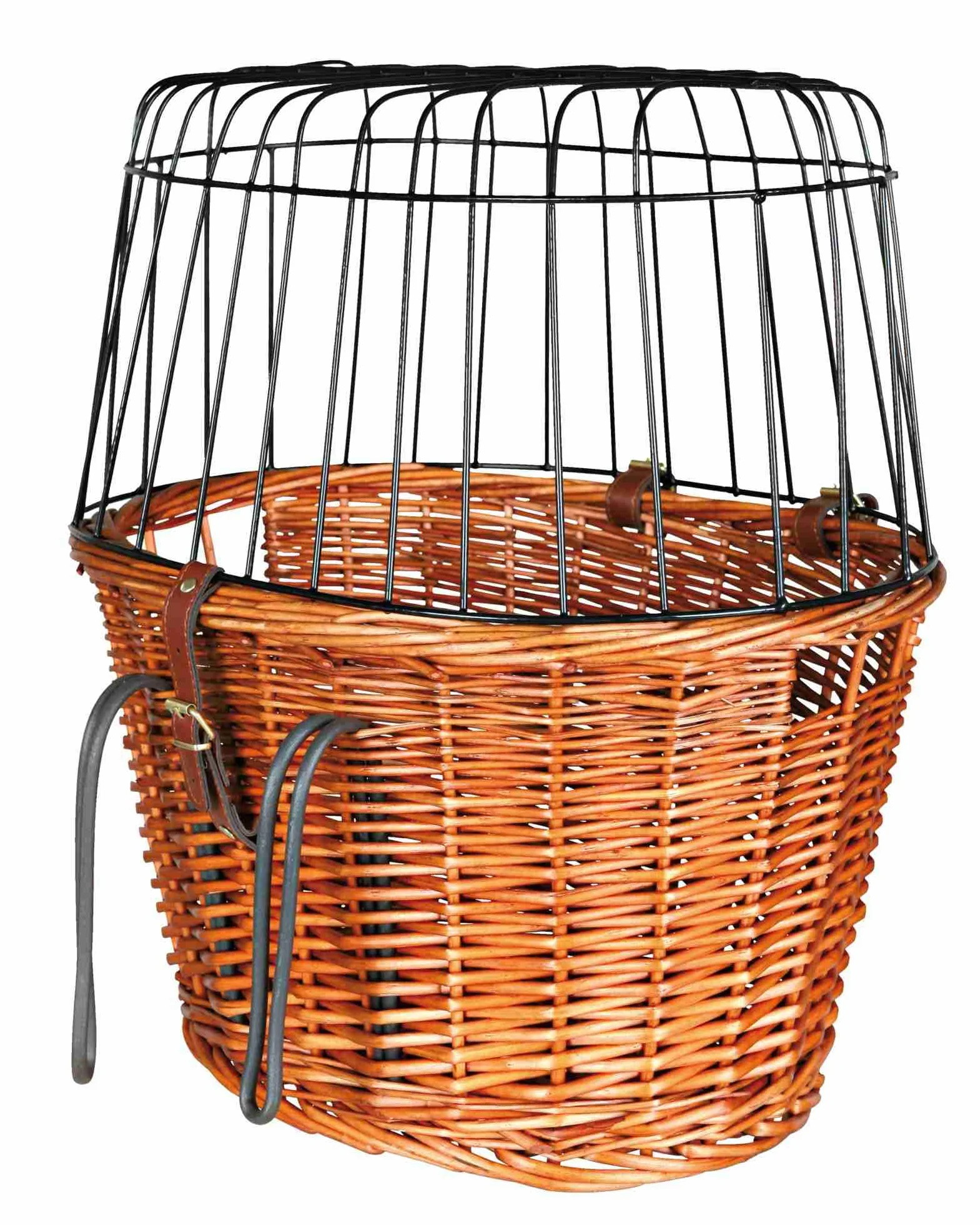 Trixie Przedni kosz rowerowy dla psa 44x48x33 cm naturalny