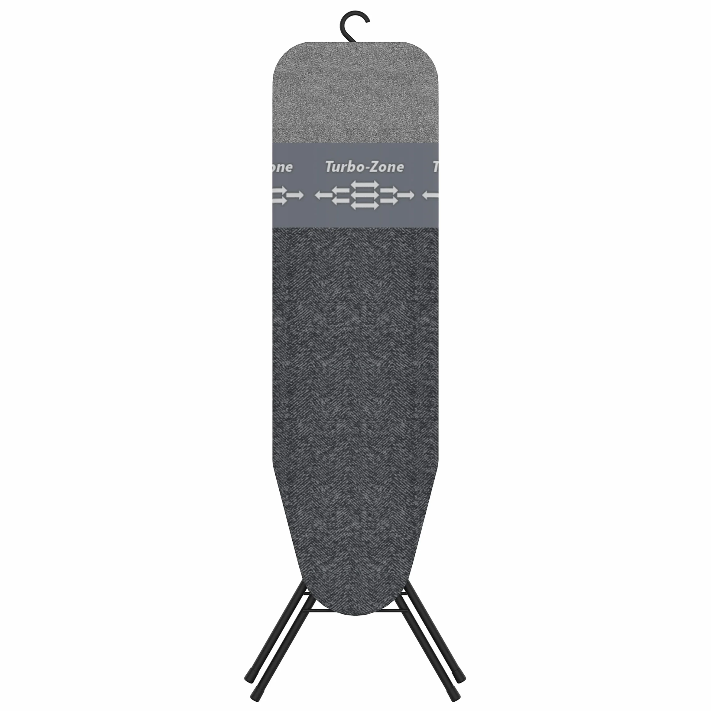Rörets Pulse Black Dual Action deska do prasowania – Turbo & Park Zone, 4-warstwowa powłoka i poszewka – opatentowany genialny design – powierzchnia do prasowania 32 x 108 cm