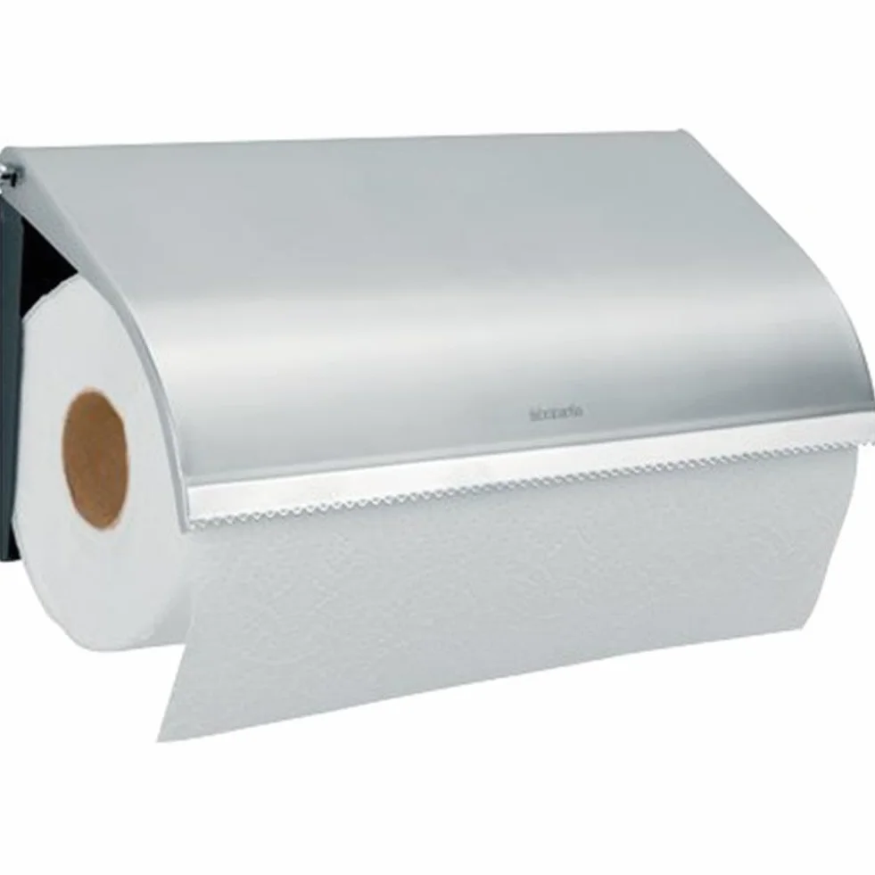 Brabantia 313868 uchwyt na ręcznik kuchenny, do zawieszenia na ścianie (do 220 mm)