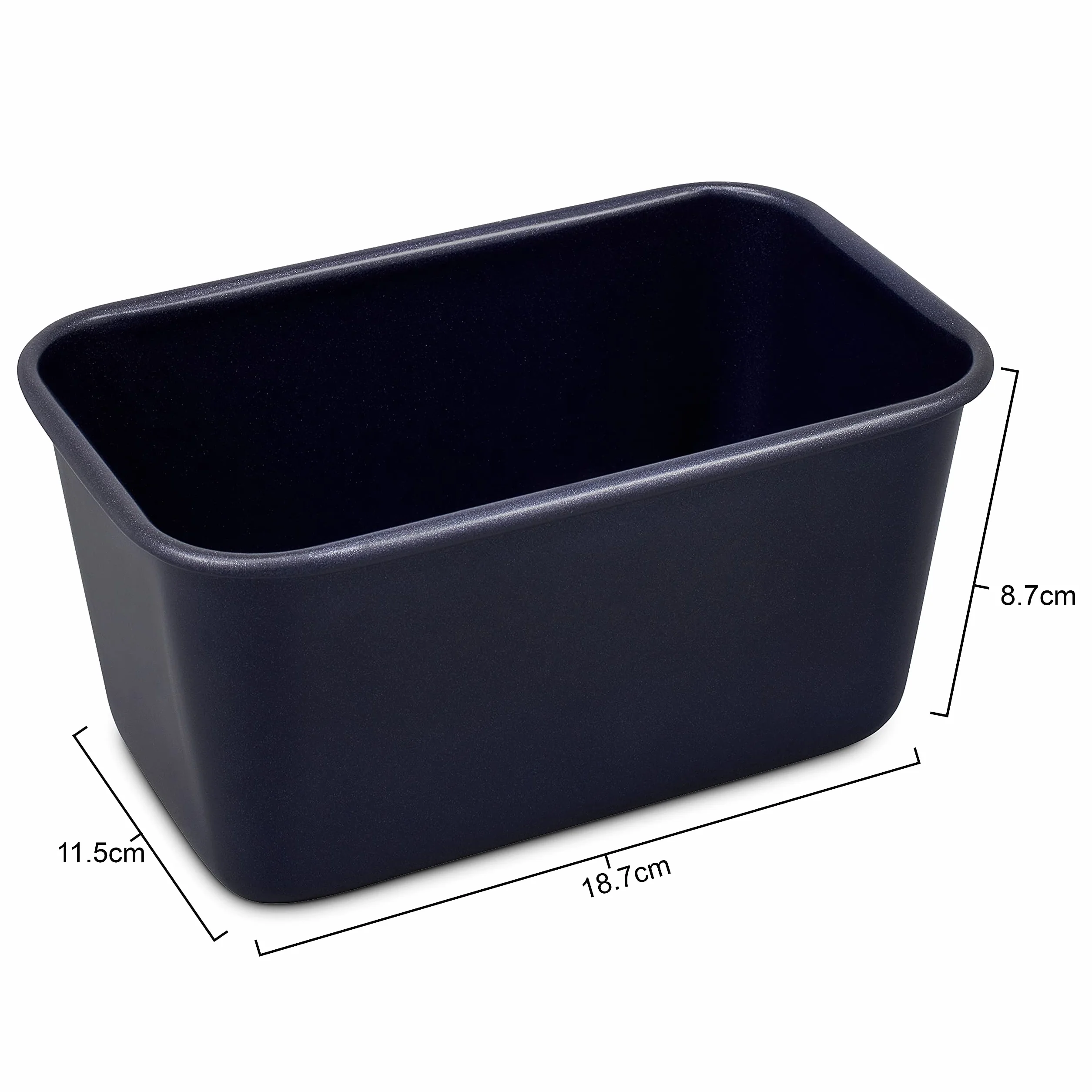 Zyliss Nieprzywierająca forma na bochenek, 1 l / 0,5 kg, stal węglowa, ciemnoniebieska, do pieczenia/pieczenia, nadaje się do mycia w zmywarce