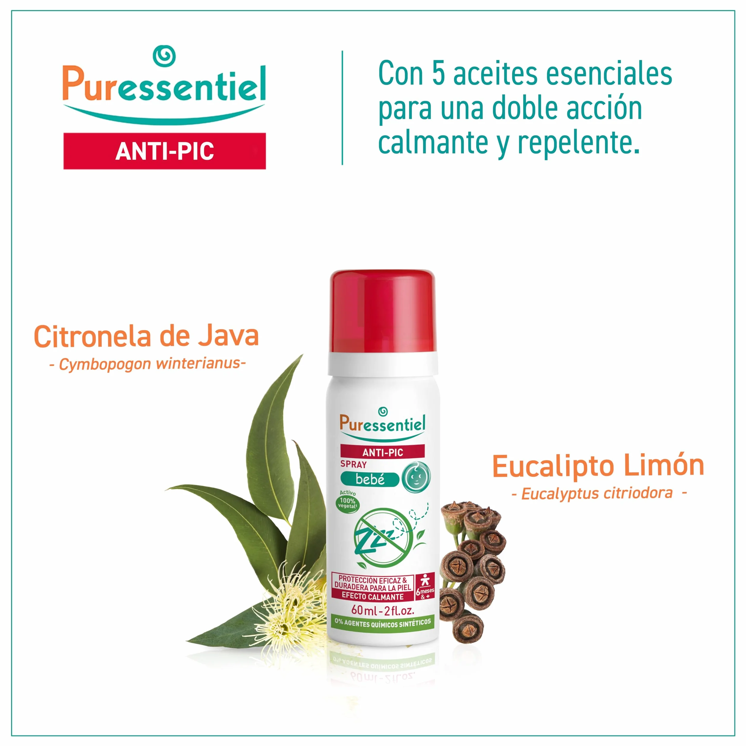 Puressentiel spray odstraszający pik dla niemowląt 60ml
