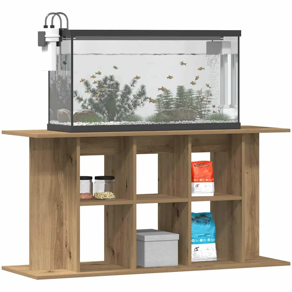 vidaXL Stojak pod akwarium Artisan Oak 120x40x60 cm Drewno konstrukcyjne
