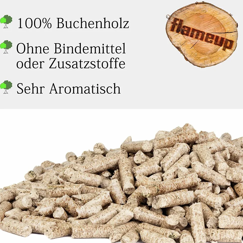 Granulki z buku i dębu do grilla, wędzarni, pieca do pizzy – 15 kg lub 30 kg – drewno wędzone