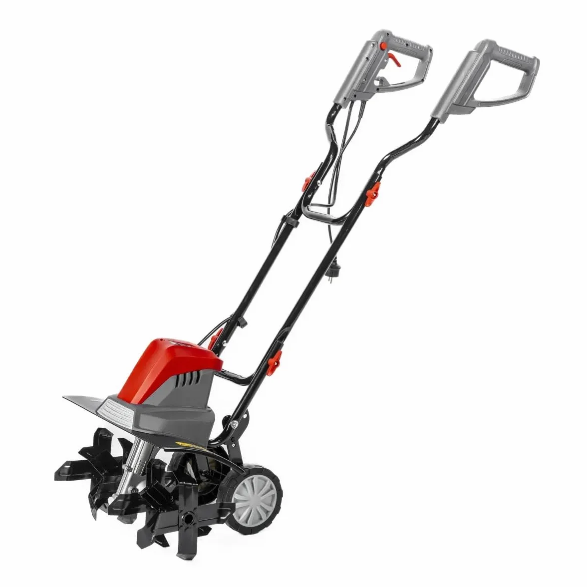 Dedra Elektryczna glebogryzarka ogrodowa o mocy 1500 W, z kołami transportowymi, szerokość robocza 45 cm, waga 13 kg, tworzywo sztuczne, metal, frezarka ogrodowa, konturowany, ergonomiczny uchwyt
