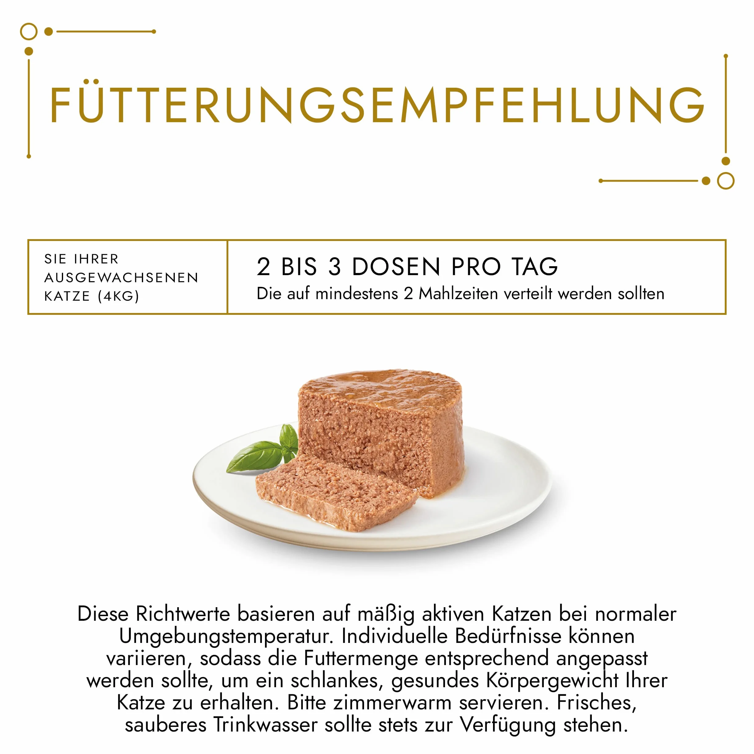 GOURMET GOLD | Karma mokra dla dorosłych kotów | Mus z Wołowiną, Królikiem, Jagnięciną, Cielęciną | 96x85g