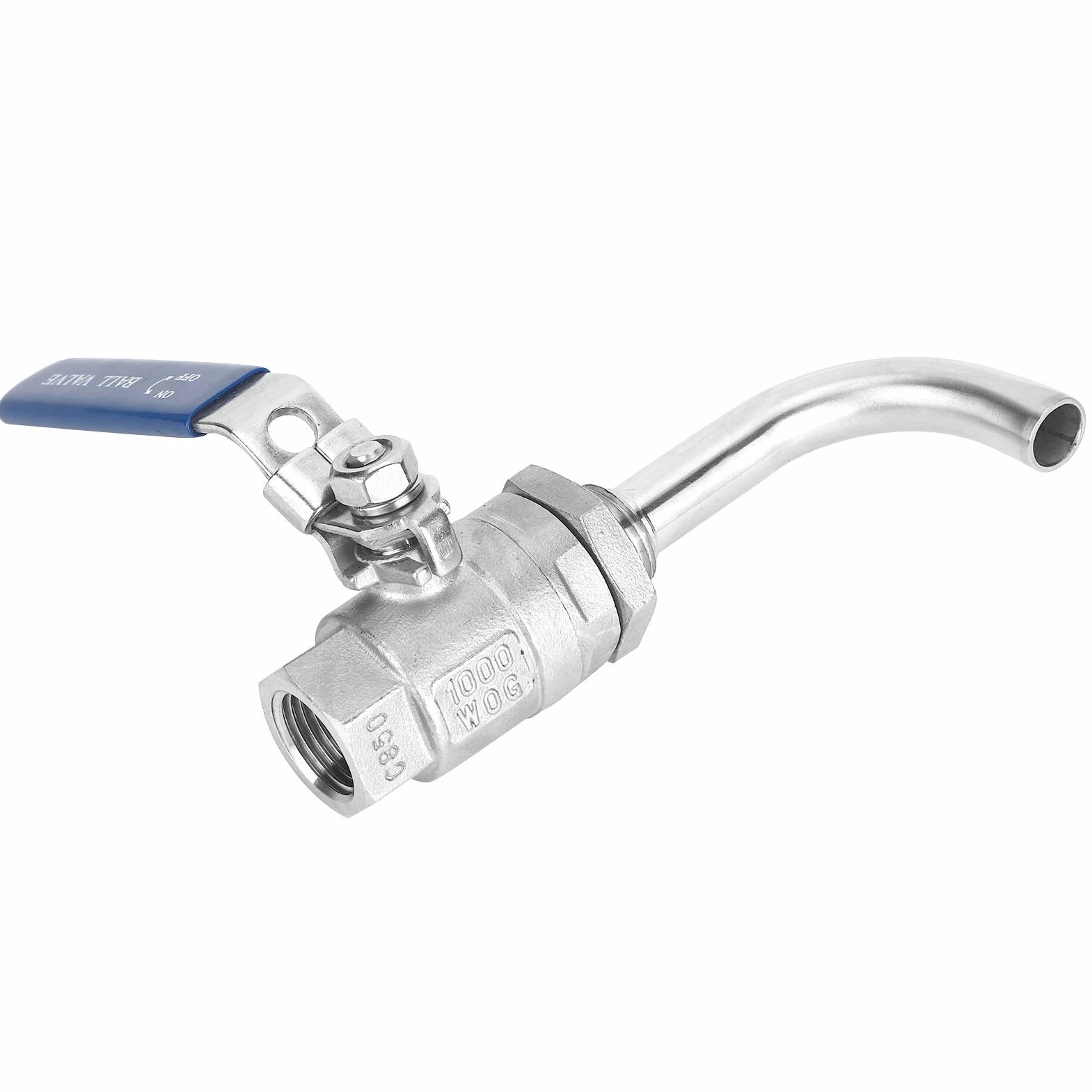 Zestaw Zaworów Kulowych NPT 1/2in 304 Ze Stali Nierdzewnej, Zestaw Zaworów Kulowych Homebrew, Bezspawowy Zawór Kulowy Armatura Akcesoria Do Domowego Parzenia Do Czajnika Domowego