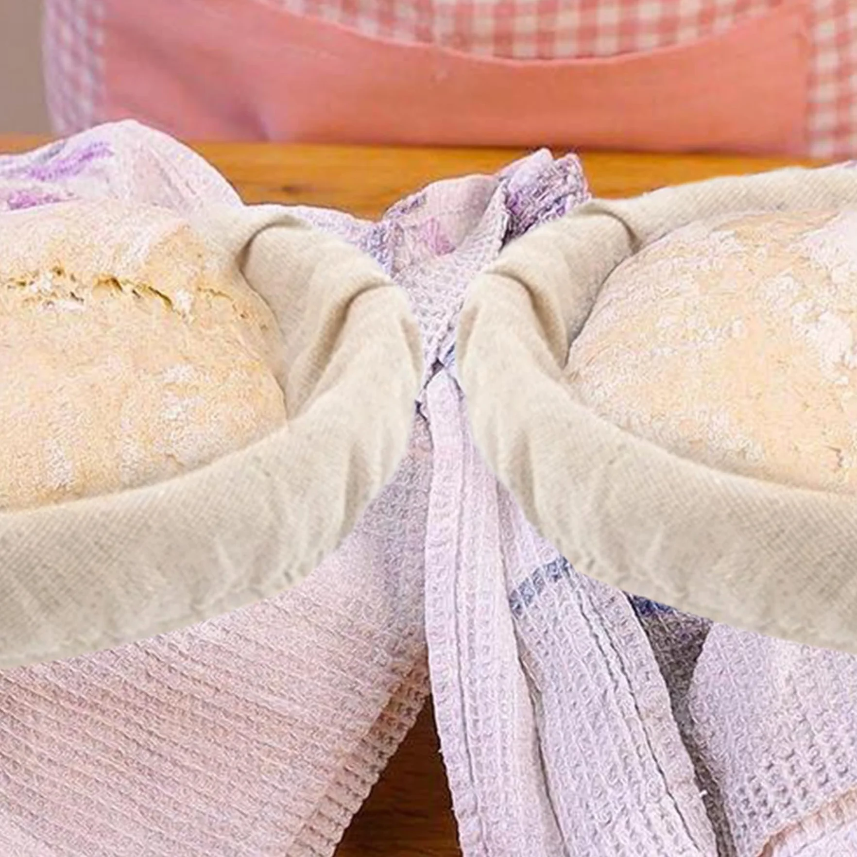 6 szt. Kosz na chleb wielokrotnego użytku do pieczenia chleba w proszku i lepkości pokrowiec na ciasto wysoka higroskopijność wiejska bagietka ciasto matka ciasto
