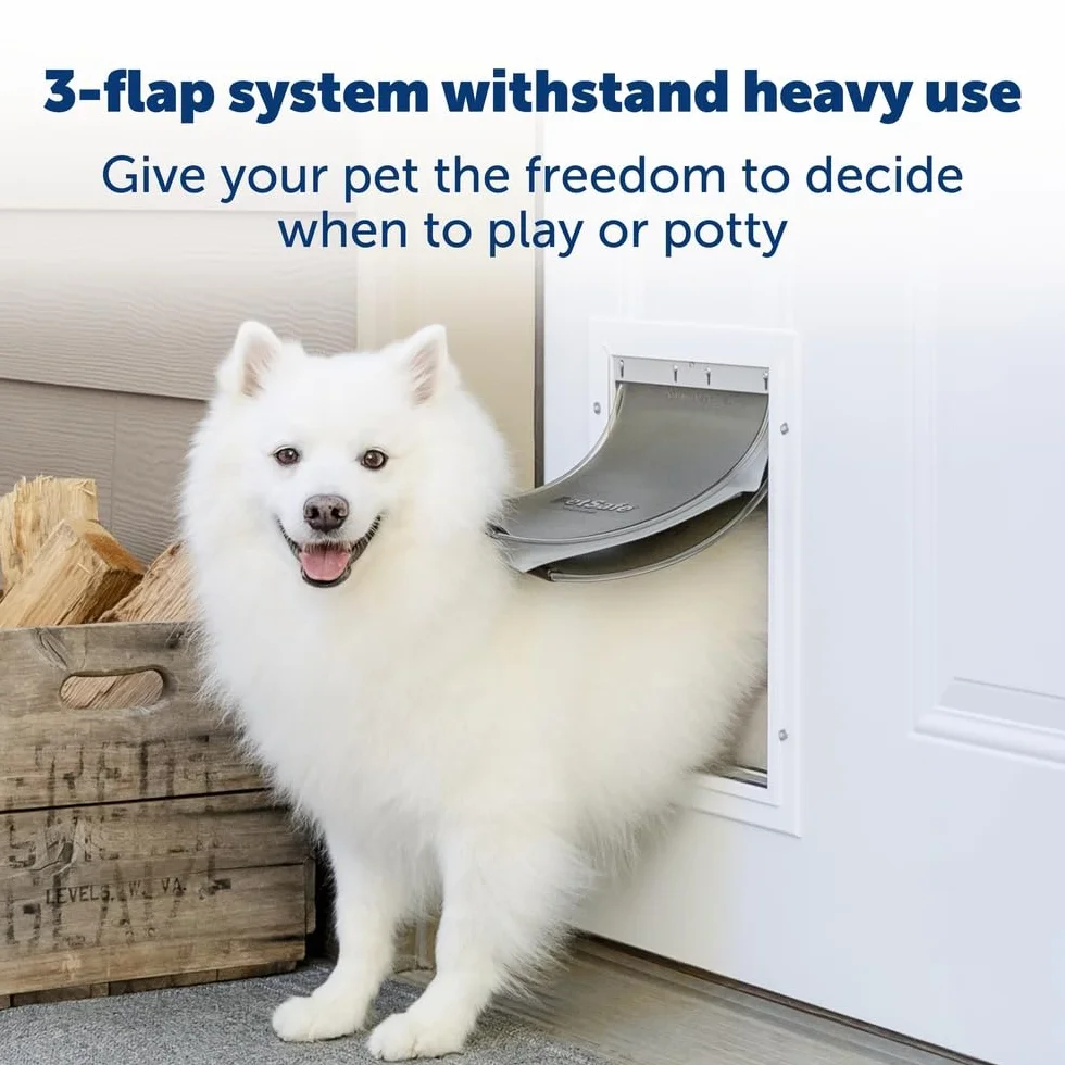 Petsafe ZPA19-16854 Drzwiczki Dla Kotów, L, Biały