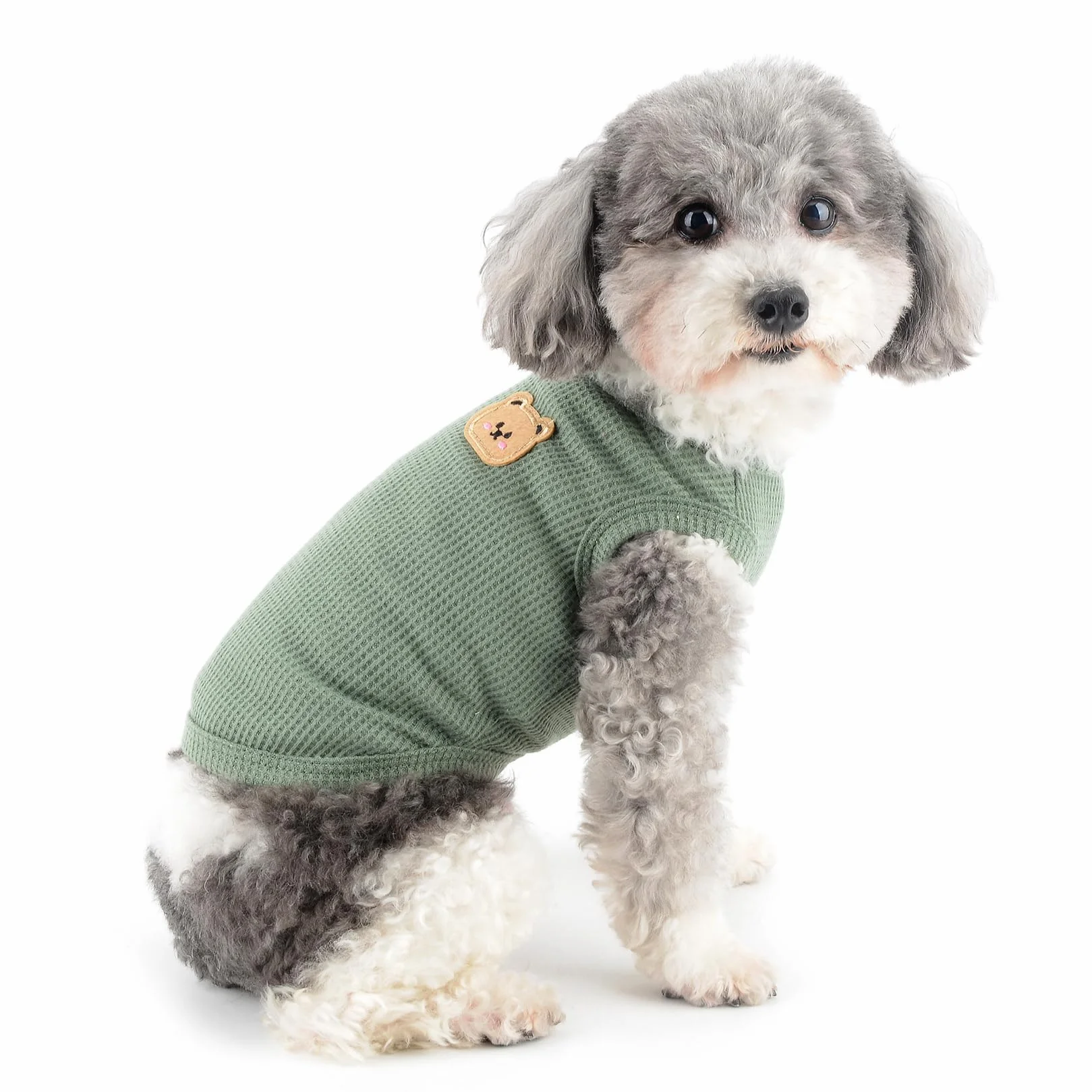 Koszulka letnia dla małych psów oddychająca rozciągliwa tank top chihuahua