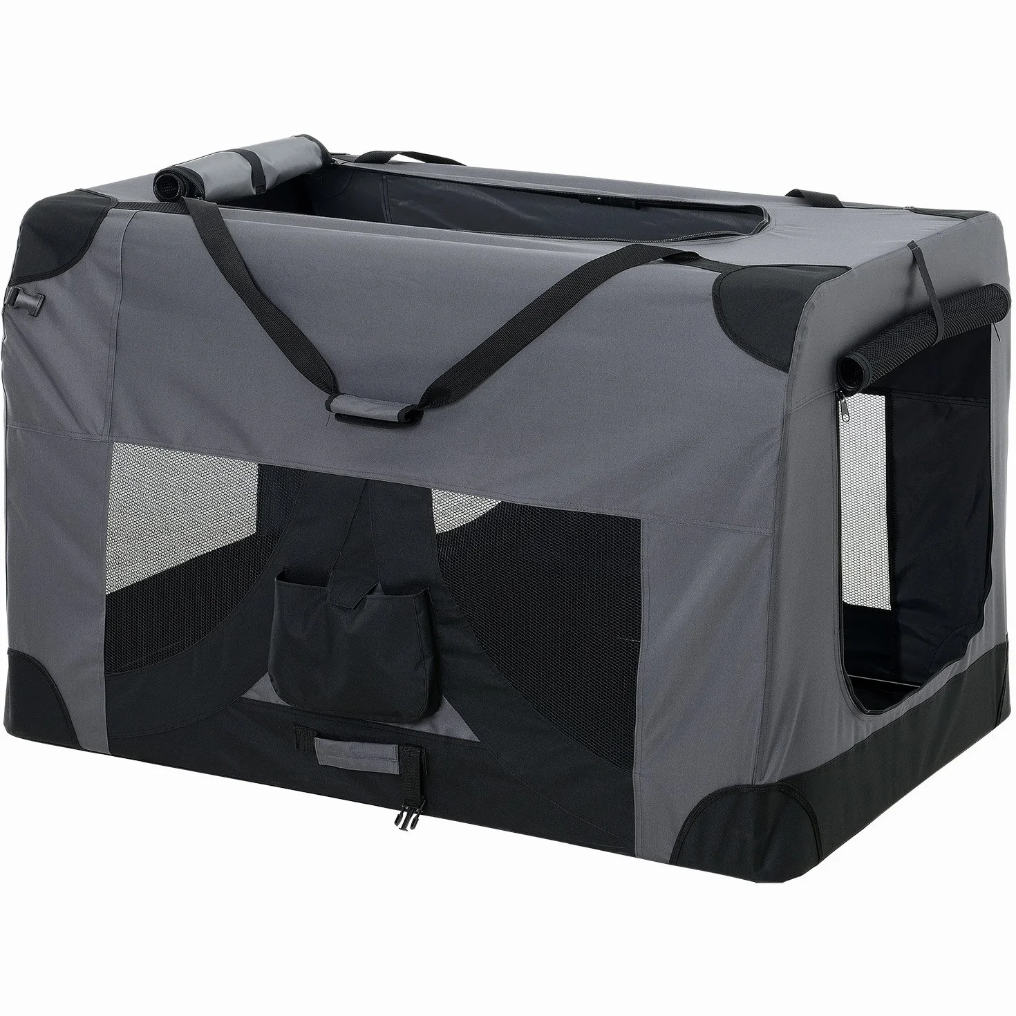Transporter dla psów (szary - składany) Mis. 3XL