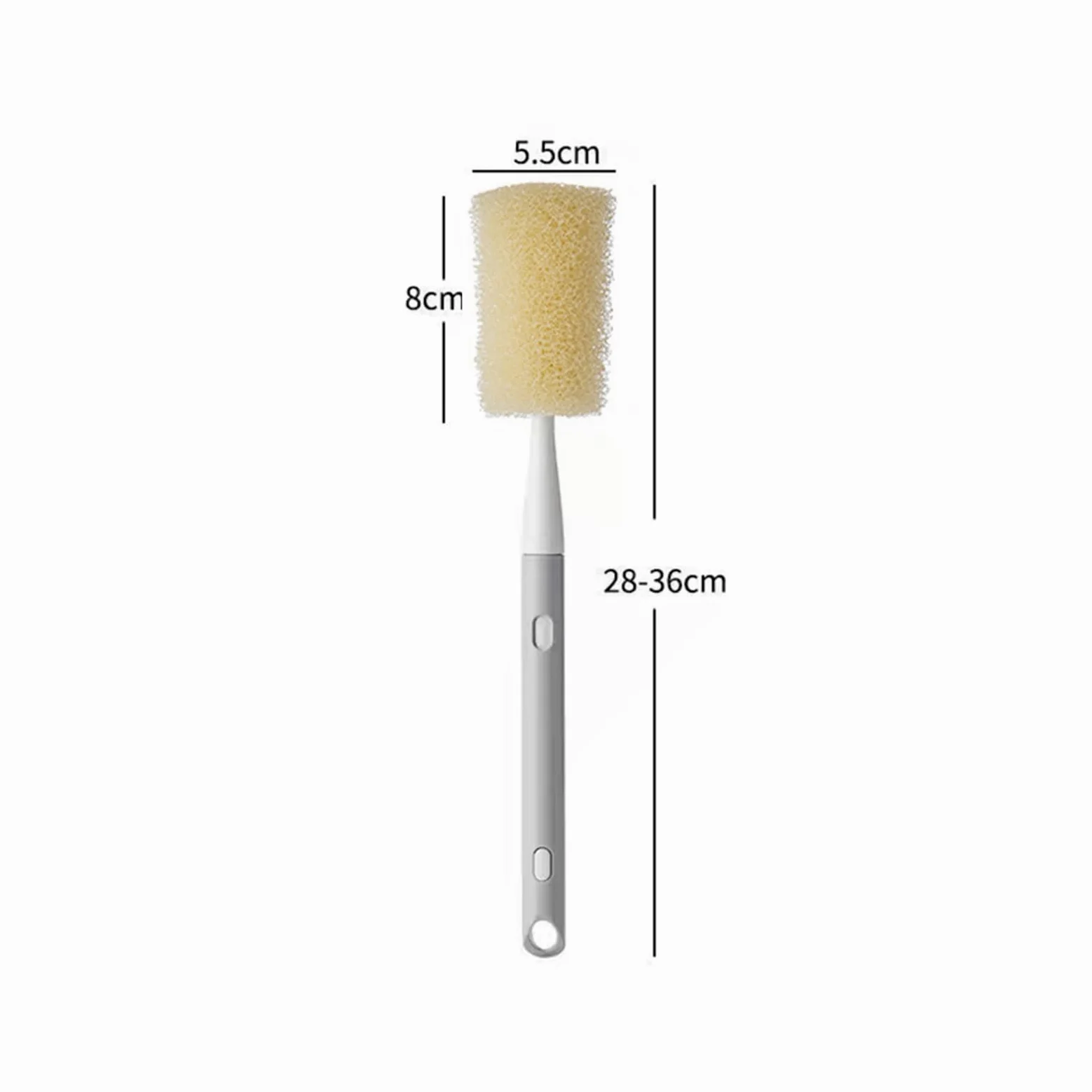 3 szczotki do butelek, gąbka, 28-36 cm, wysuwana szczotka do butelek, z długim uchwytem, wielofunkcyjna szczotka do czyszczenia butelek o strukturze plastra miodu do butelek, szklanek, czajników