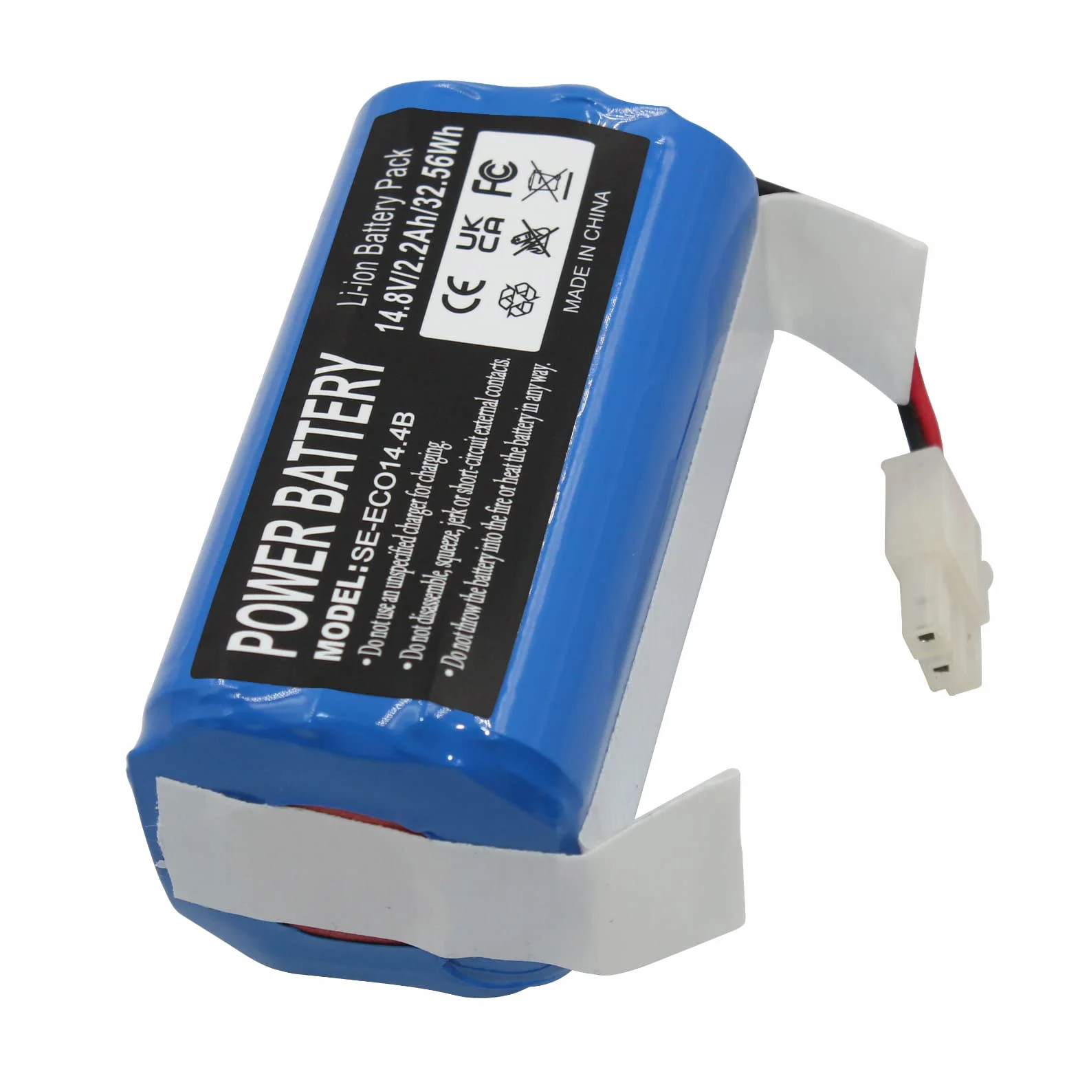 Akumulator Li-ion 2200mAh 14,8V do odkurzacza Ecovacs 4ICR19/65 Deebot CEN55 do ILIFE V7 X620 do Dibea D960 GT200