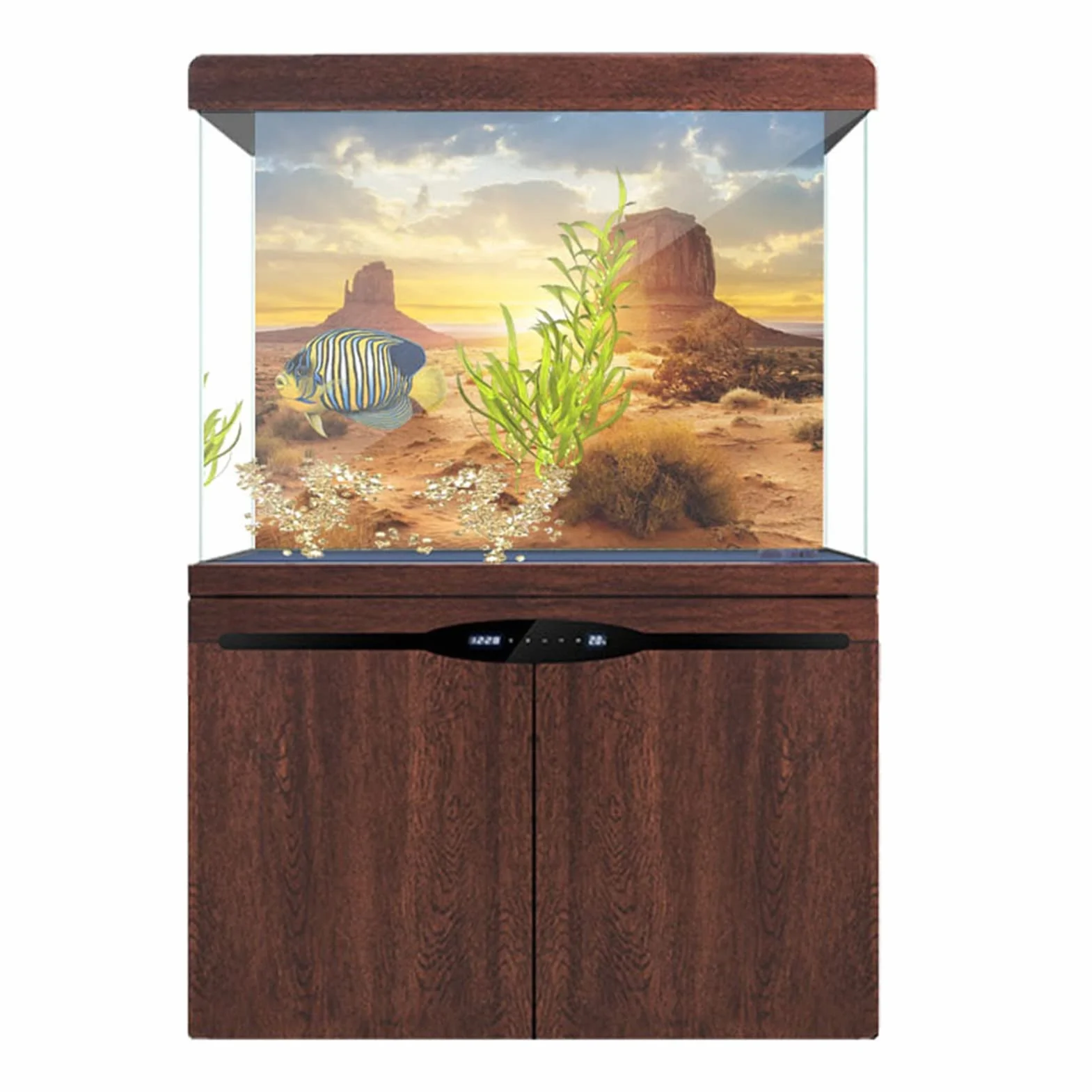 Plakat akwarium tło PVC 76 x 30 cm