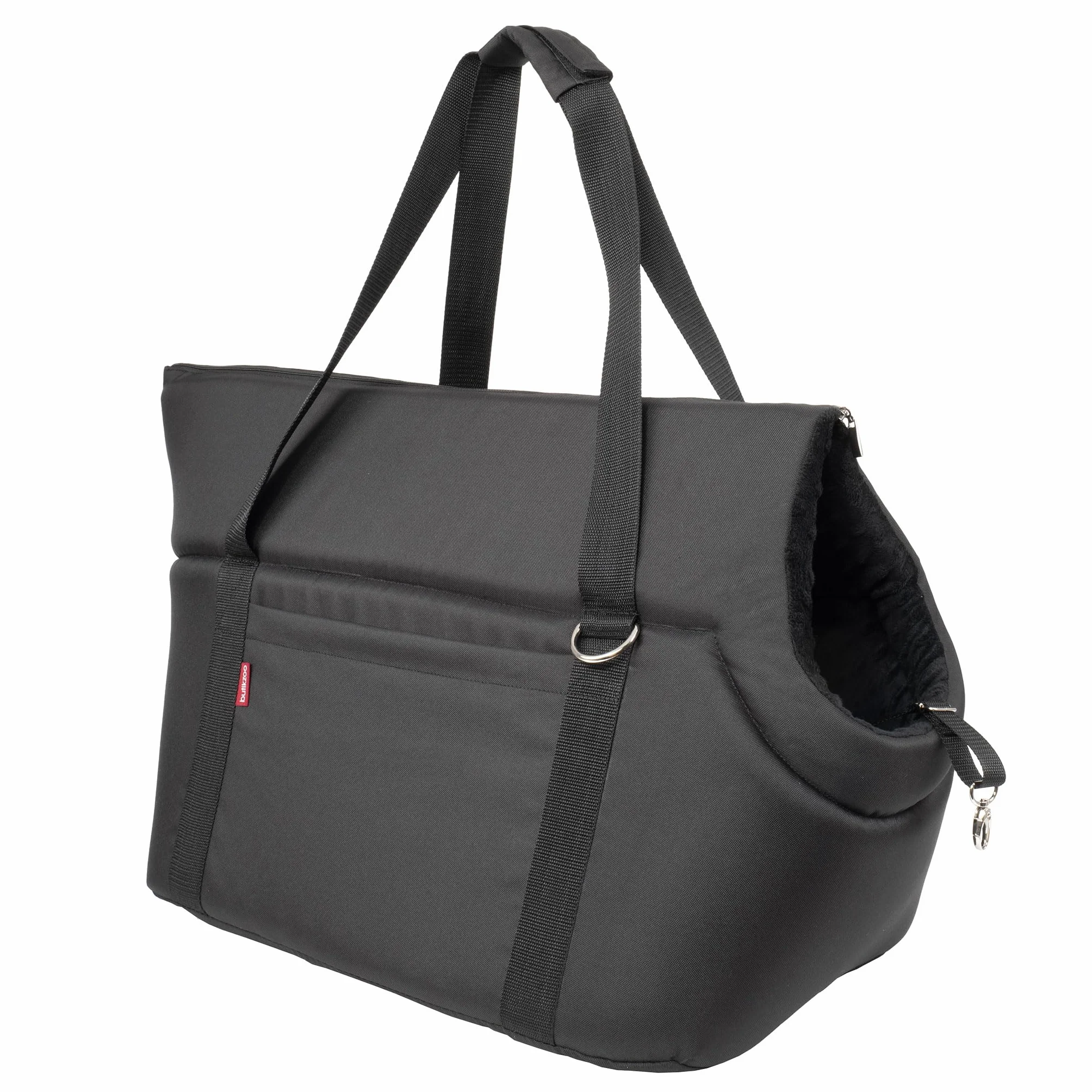 Torba transportowa dla psów XL 52×35×39 cm składana pralna Czarna Minky