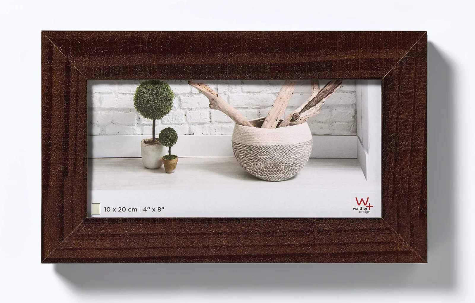 walther design Ramka na zdjęcia Orzech 10 x 20 cm Domowa rama drewniana HO120N