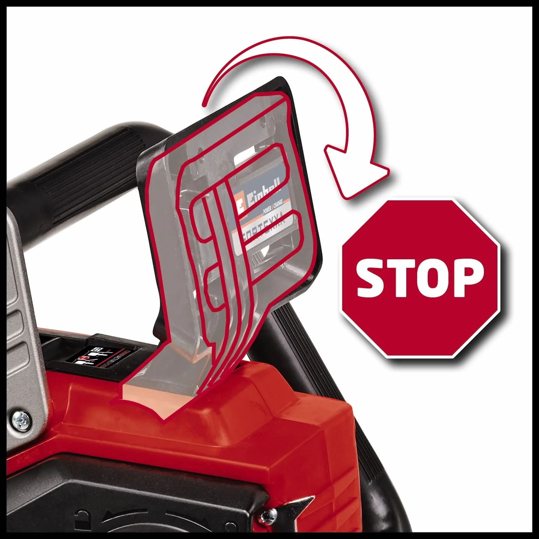 Einhell Fortexxa 18/30 Piła Łańcuchowa, Czarny/Czerwony, ‎71 x 27.7 x 24.3 cm; 4.1 kg