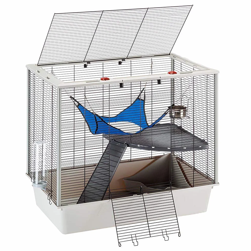 Ferplast domek dla frytek 78x48x70 cm czerwony