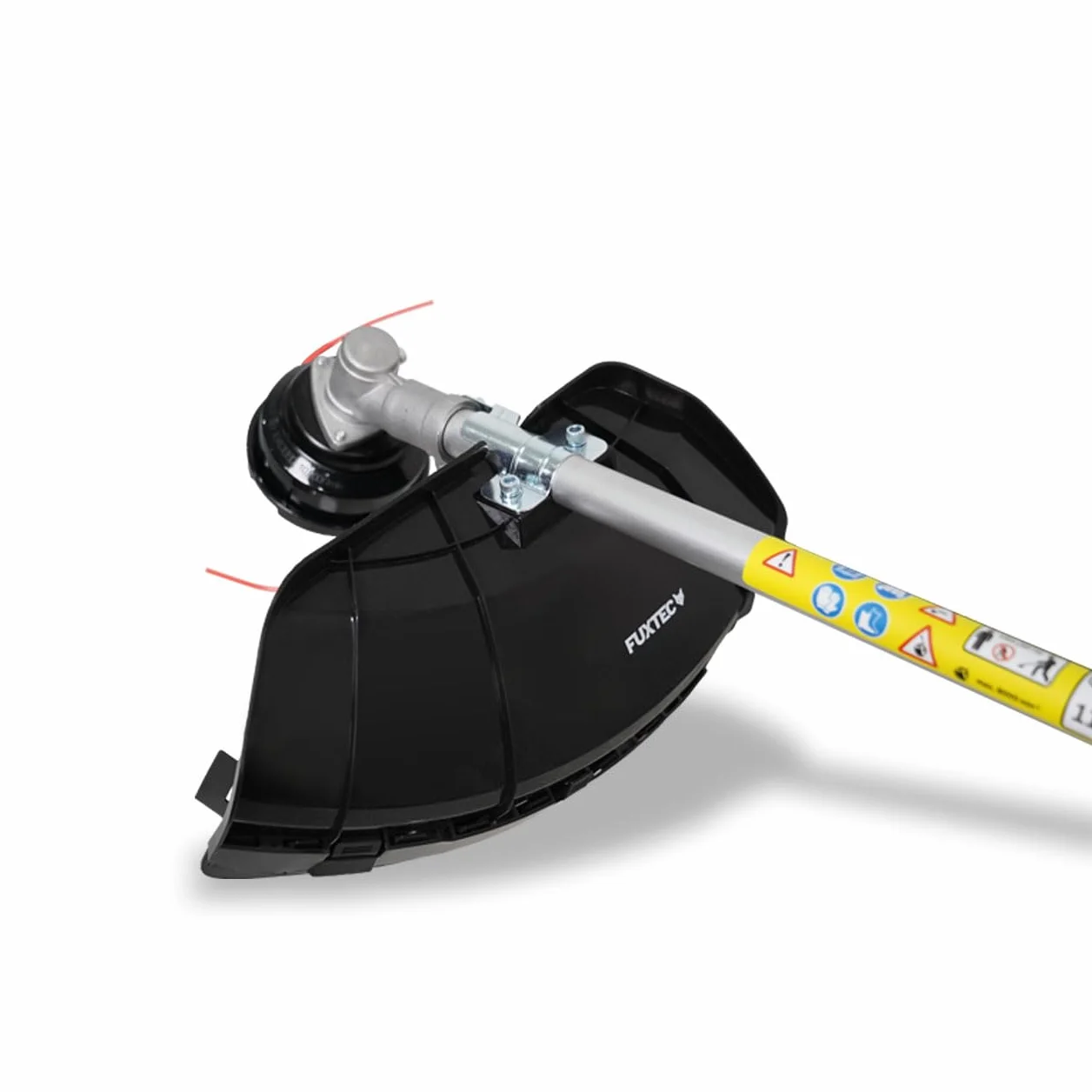 Podkaszarka Spalinowa FUXTEC FX-MS125 - Moc 25,4 cm3, 1 KM, 2-Suwowa, Szerokosc Ciecia 305 mm, Lekka i Poreczna, Profesjonalny Pasek, Ergonomiczna Konstrukcja