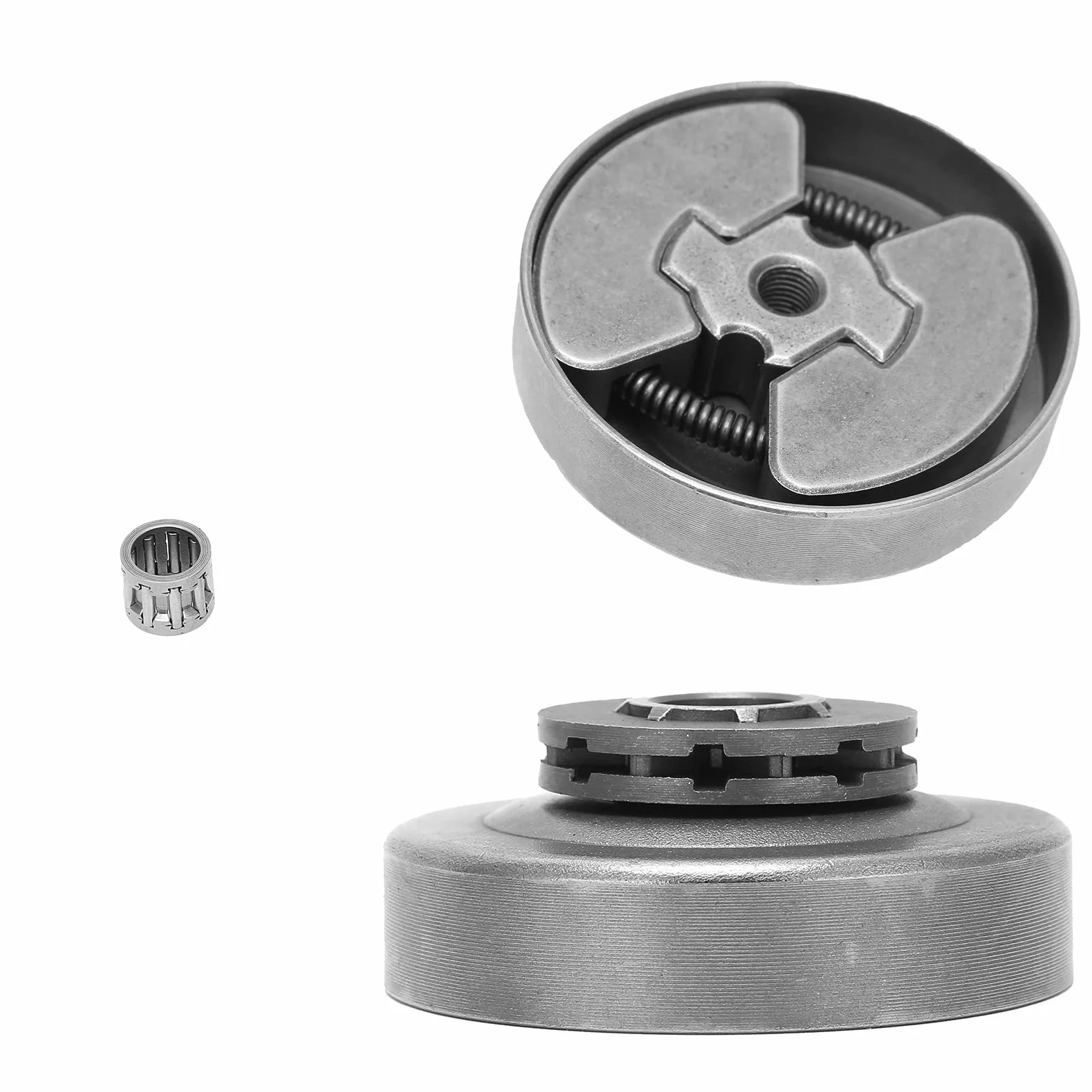 3/8 "zestaw Koła Zębatego Obręczy Bębna Sprzęgła Zestaw łożysk Akcesoria Pasuje do Piły łańcuchowej do Mcculloch Cs340 Cs380 Nadaje Się do Narzędzi Ogrodowych