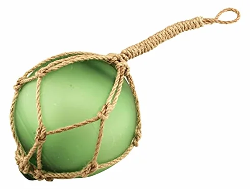 Kula rybacka mrożona matowa zieleń ok. 13 cm w osłonie