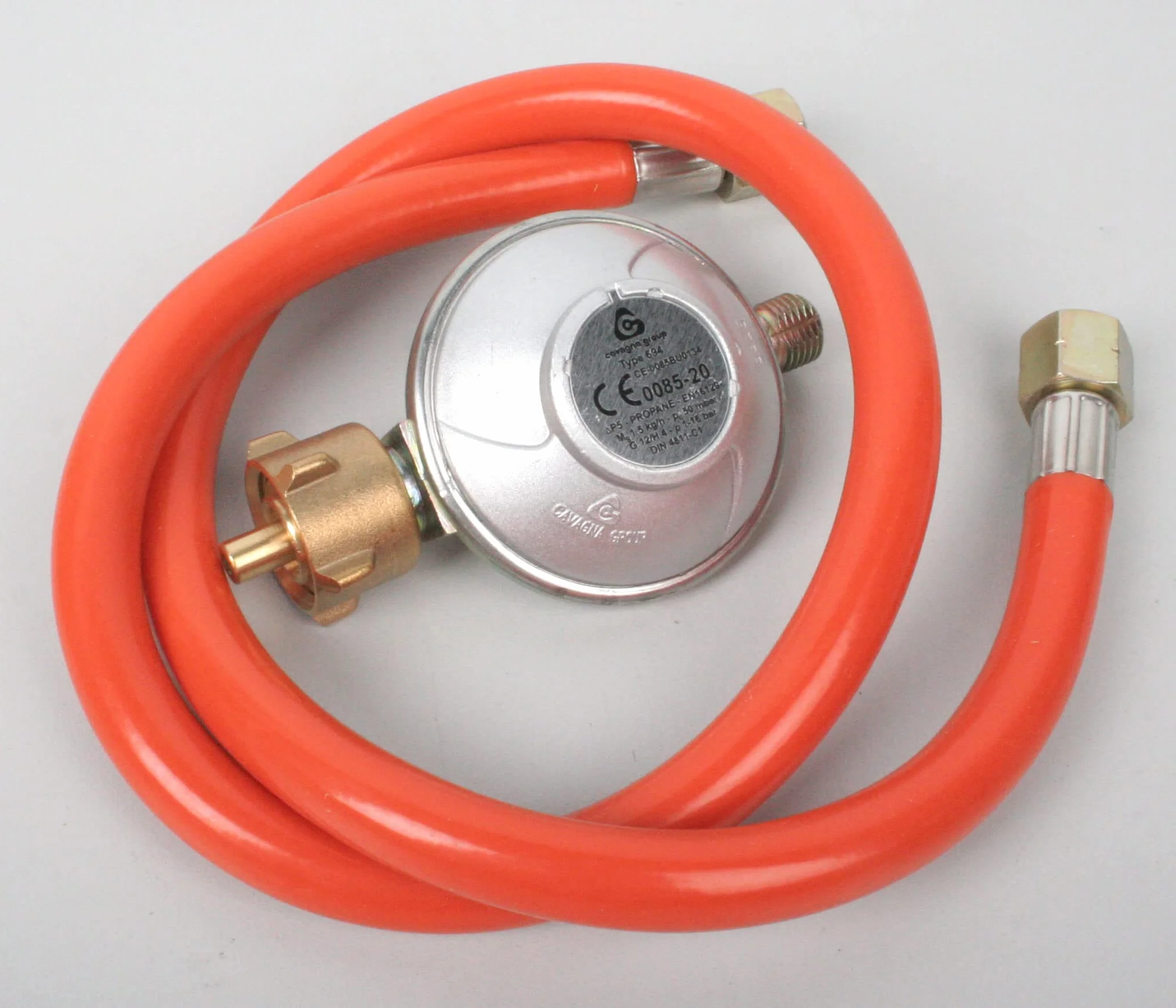 Ingbertson 36666314653465 Regulator Niskiego Ciśnienia Gazu, Wielokolorowy, 50 Mbar