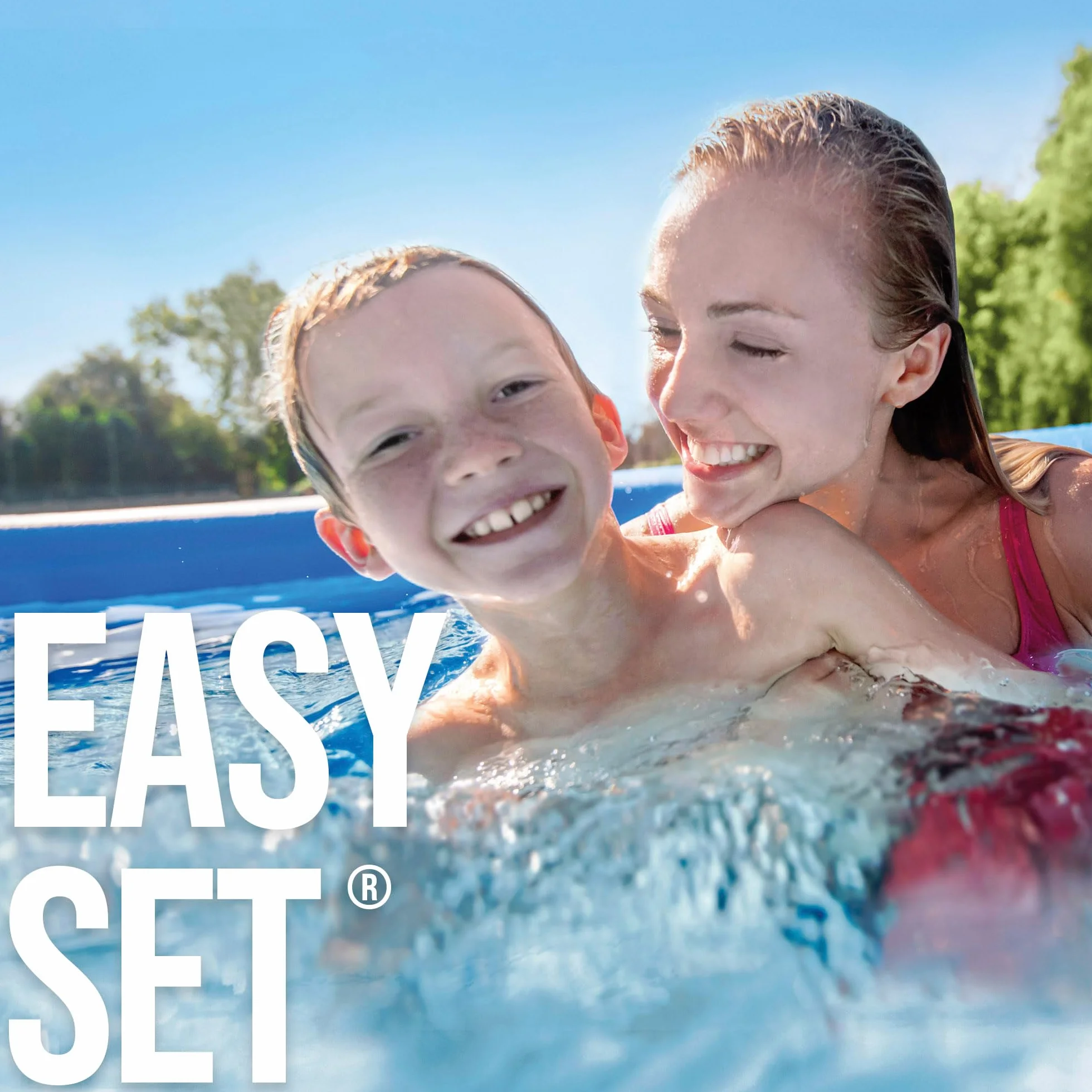 Intex Easy Set Basen Ogrodowy, 3900, Niebieski, Ø 305 x 76 cm