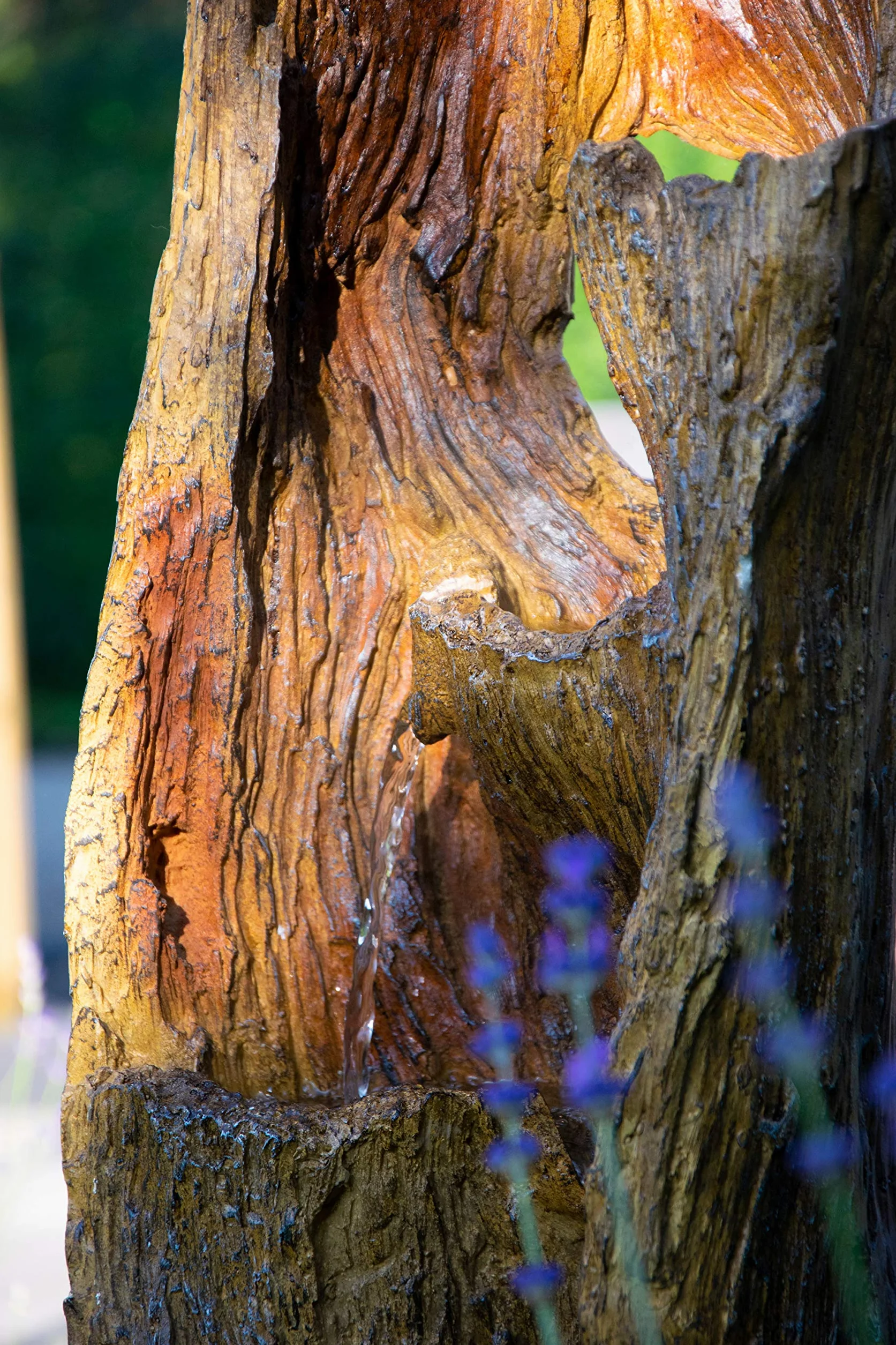 Dobar Albe Fontanna Ogrodowa, Brązowy, 34 x 30 x 124.5 cm