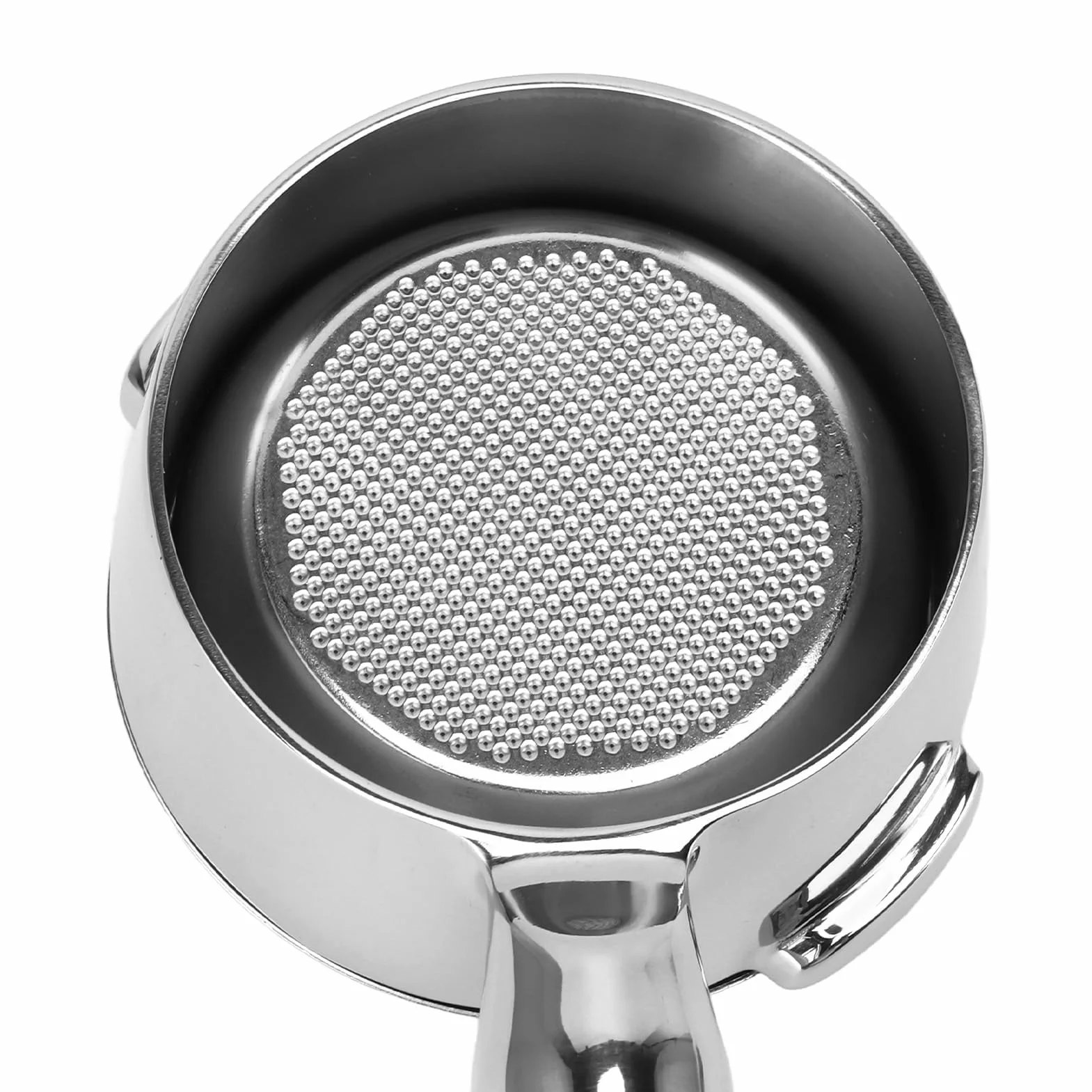 Kolba Bez Dna do Ekspresu do Kawy, 58 mm, Drewniana R?czka R¨®?ana, Profesjonalna z Podw¨®jnymi Uszami, Klasyczna