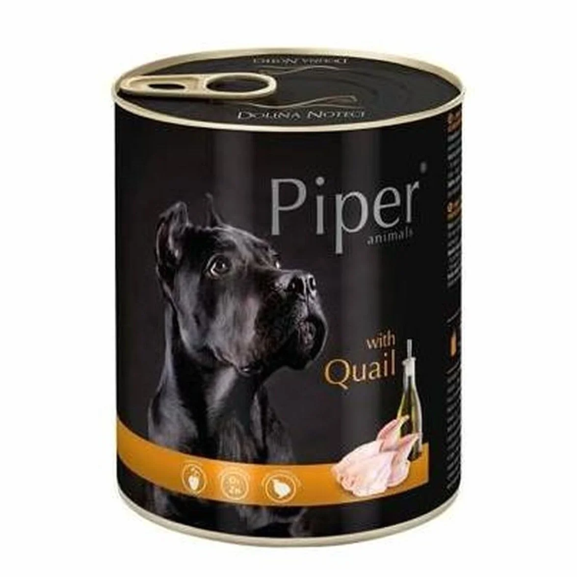 Piper Animals Mokra Karma dla psa z przepiórką i żurawiną 800 g