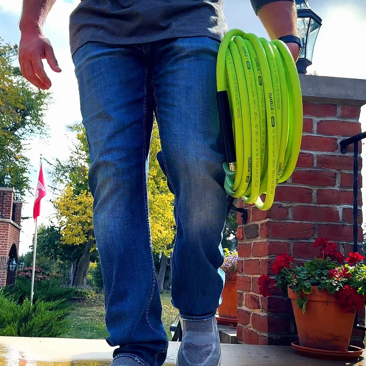 Flexzilla HFZPW36450M-E 3600 PSI, 1/10.2 cm x 50' wąż do myjki ciśnieniowej, ZillaGreen
