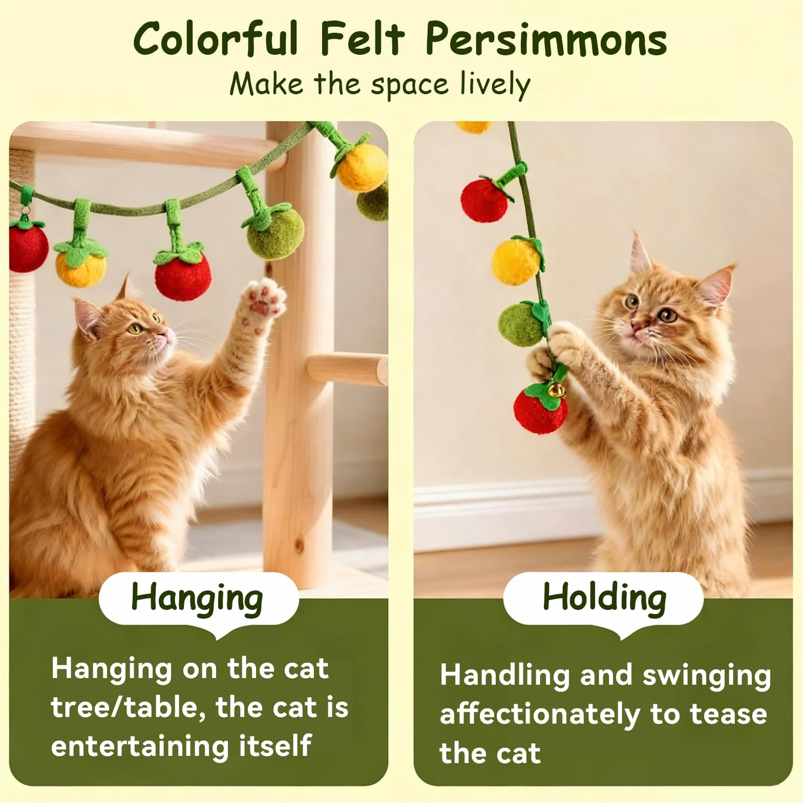Poduszka z juty interaktywna dla kota do żucia i zabawy