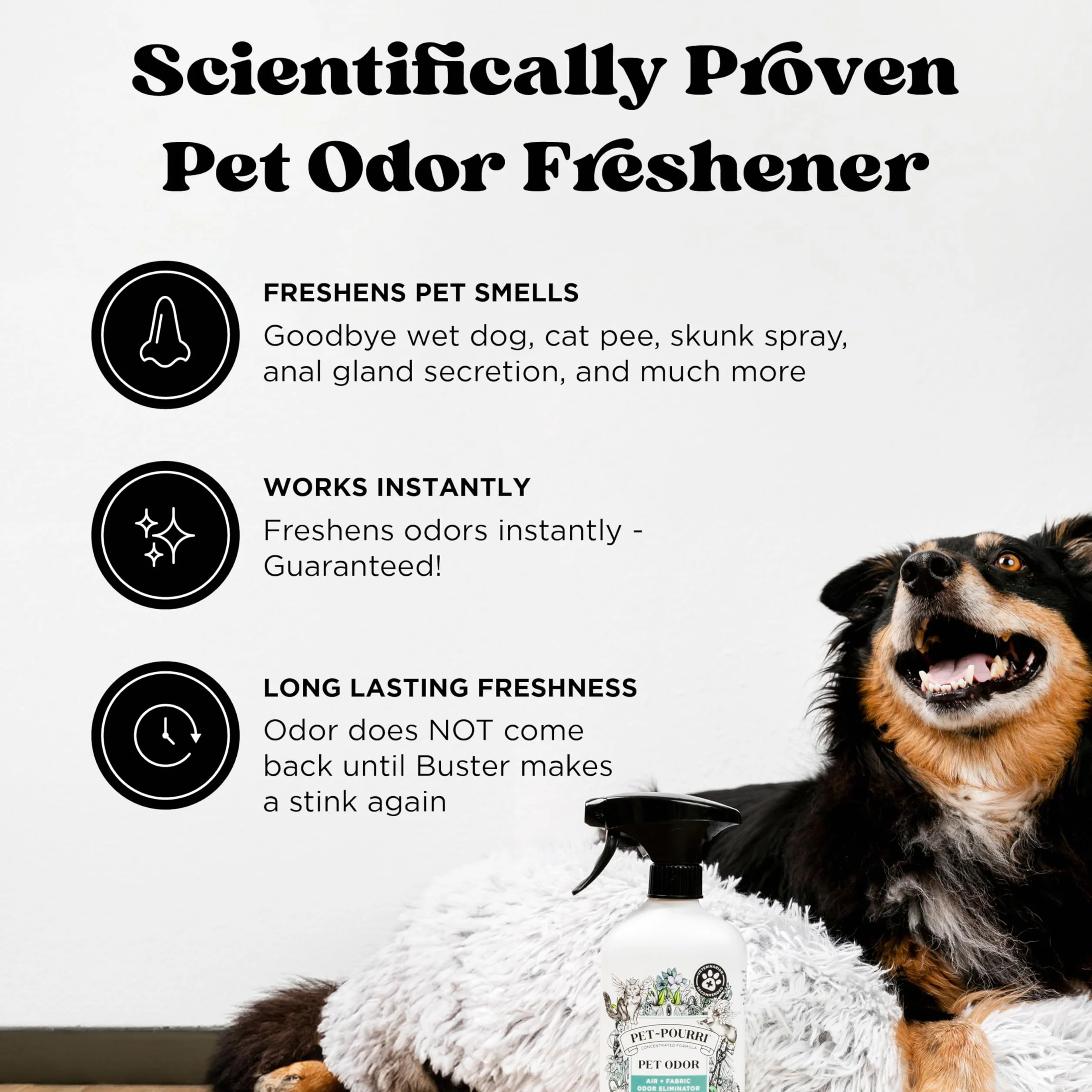 Pet-Pourri Pet Odor Pawsitively Fresh 473 ml