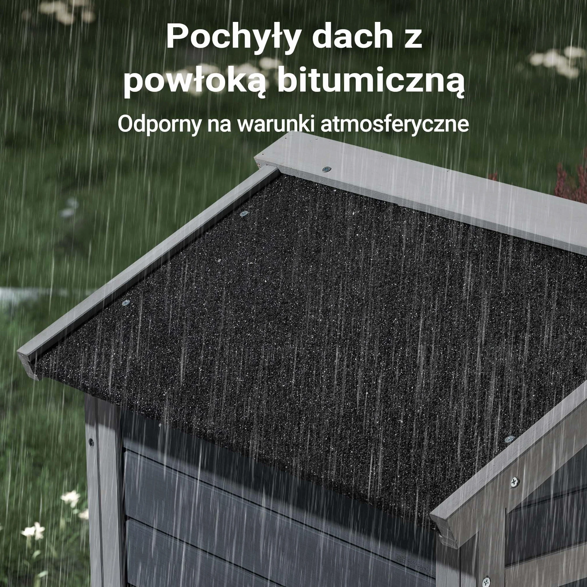 Wiltec klatka dla królików 1220 x 630 x 920 mm z wybiegiem i drewnianą budką 2 piętra