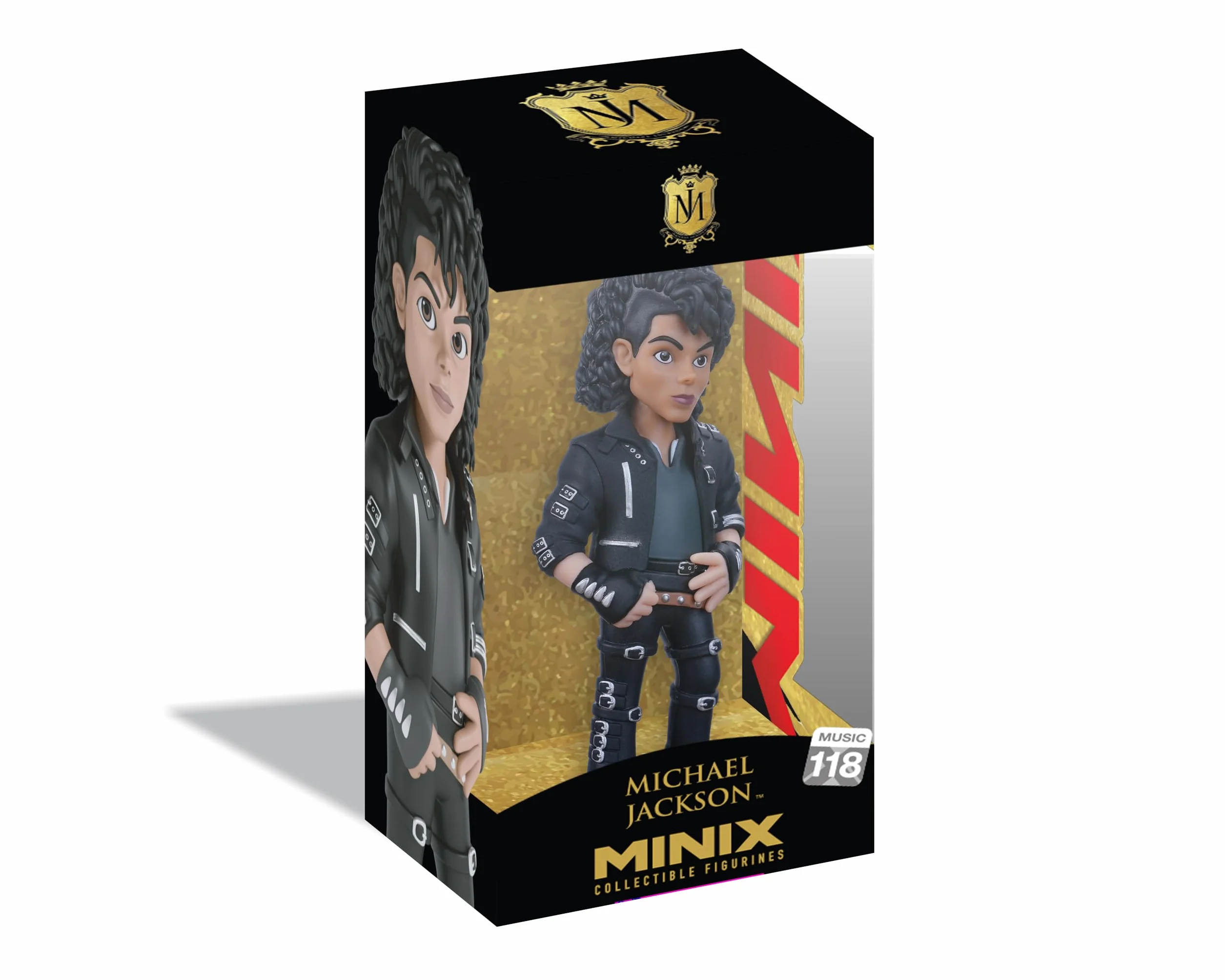 MINIX - Music #118 - Michael Jackson - Bad - Figurka kolekcjonerska 12 cm
