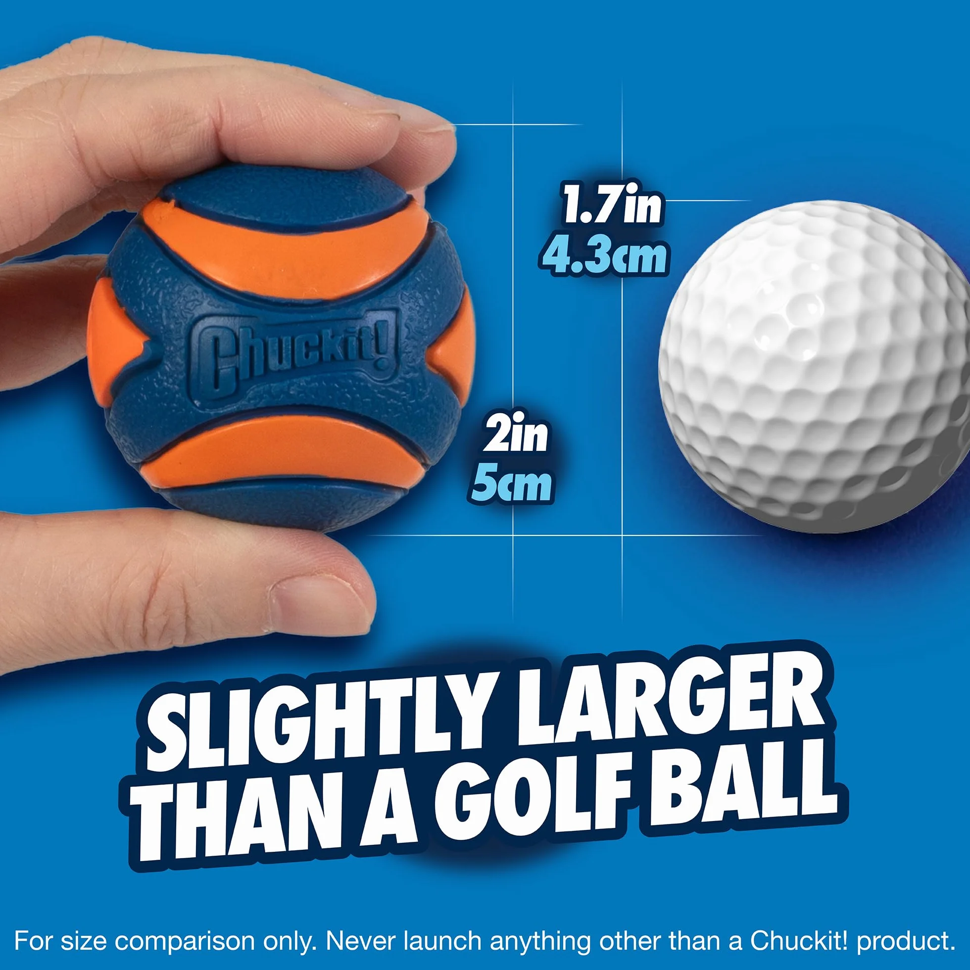 Chuckit! CH52070 Ultra Squeaker Ball Small 1 sztuka
