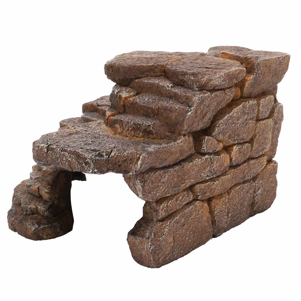 HOBBY Terraristik Desert Cave 3 23 x 22 x 15,5 cm kryjówka dekoracyjna do terrarium akwarium dla gadów płazów