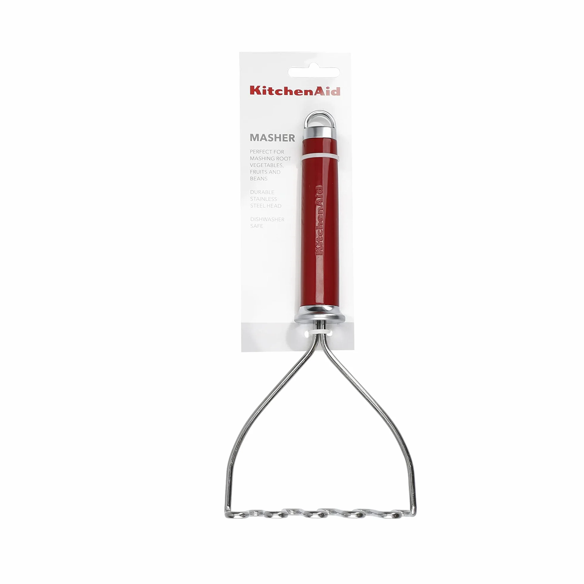 KitchenAid Tłuczek do Ziemniaków, Stal Nierdzewna - Kolor Empire Red