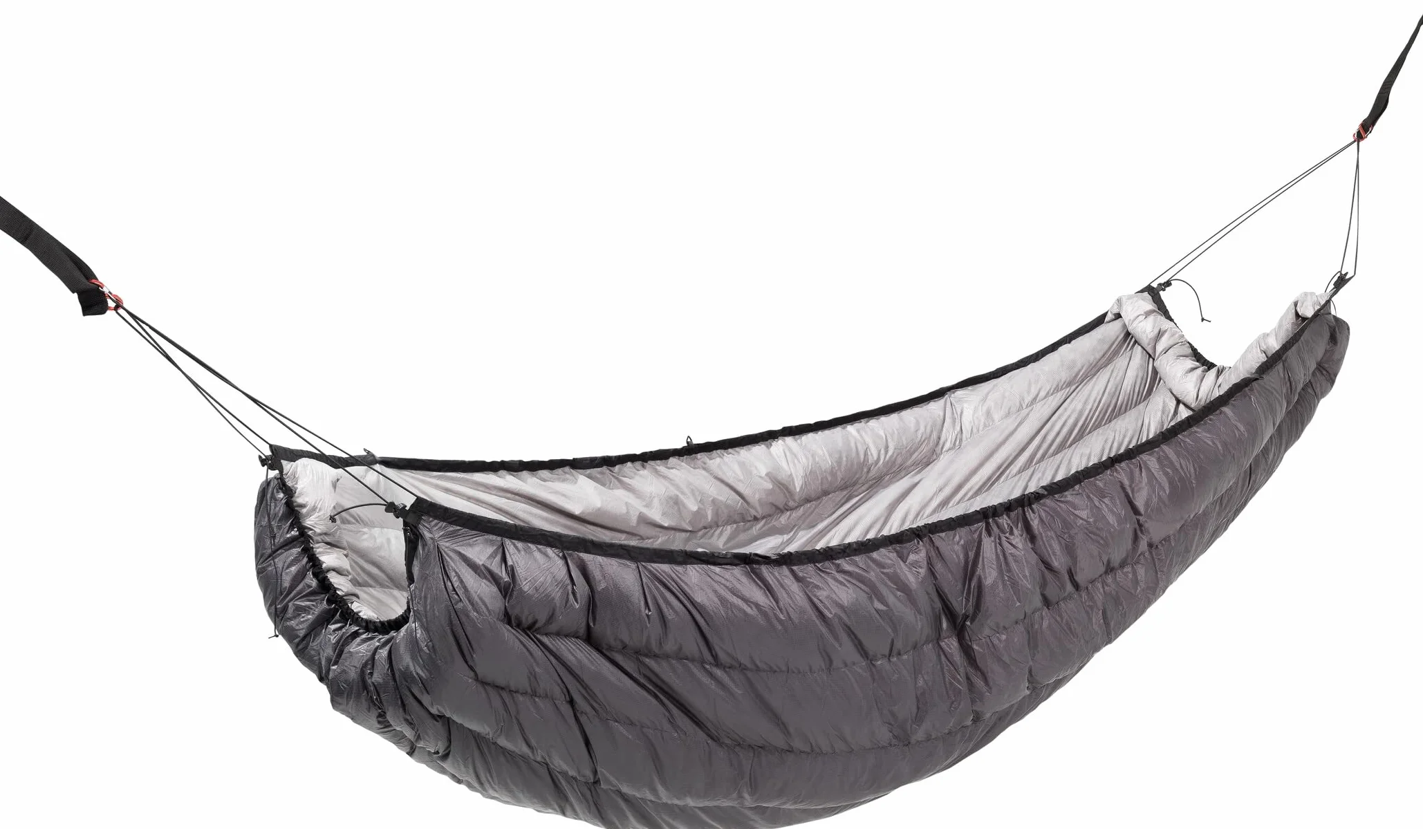 Cocoon Hammock Underquilt Down Wymiary: 205 x 122/88 cm Kolor: Tempest Grey/Srebrny