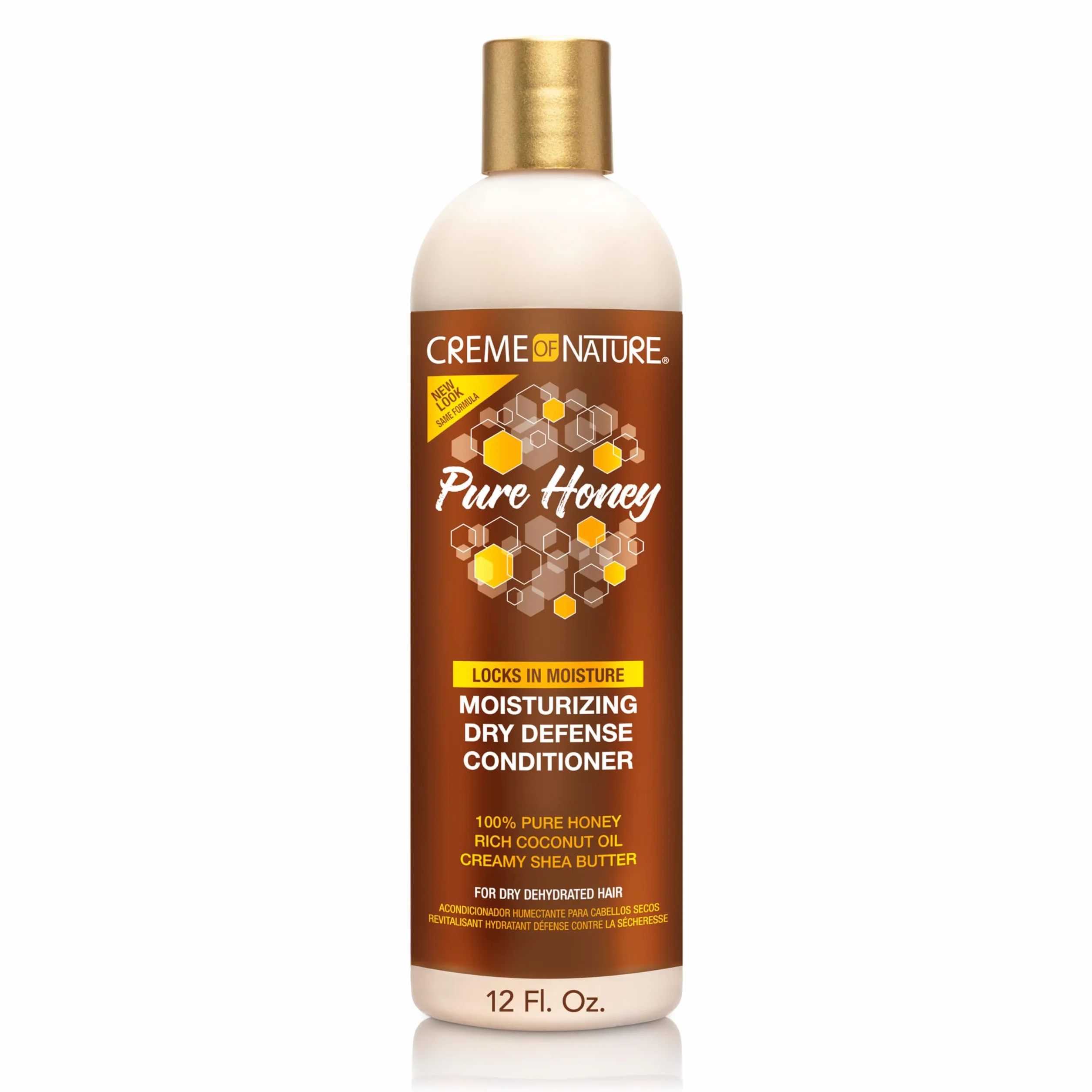 CON Pure Honey Moist Dry Defense Cond. 12 Oz.