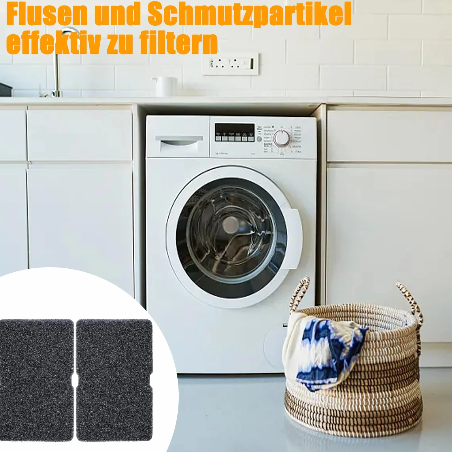 2 x sitko do kłaczków, filtr do suszarki z pompą ciepła, suszarka bębnowa, filtr gąbkowy, mata filtrująca, suszarka kondensacyjna, 240 x 150 x 10 mm