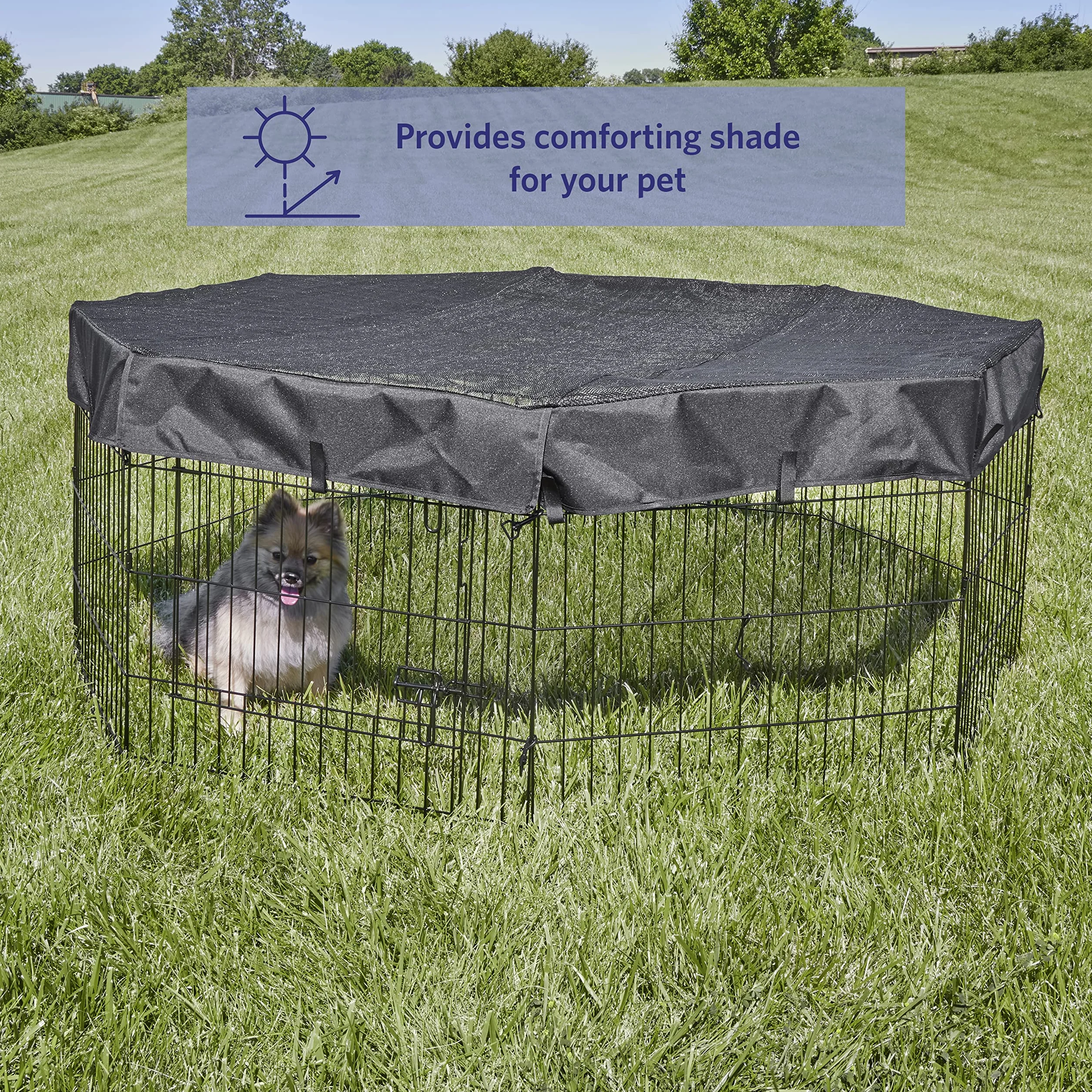 MidWest Homes for Pets Ośmiokąt długopis do ćwiczeń z tkaniny siateczkowej