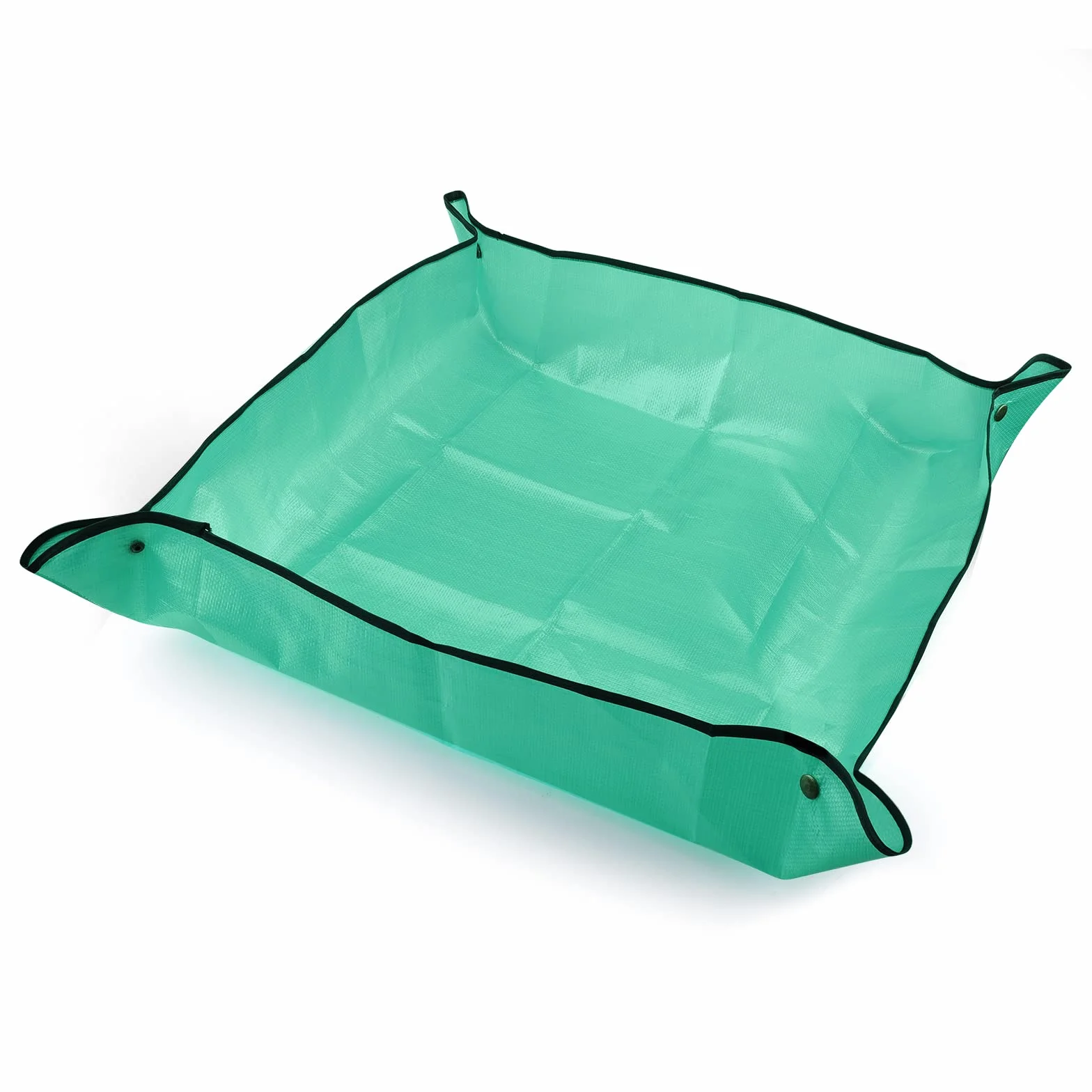 KINBOM 1 Szt. Mata do Przesadzania Roslin, Skladana Mata do Soczystych Przenosna Mata Ogrodnicza Wodoodporne Maty do Przesadzania do Przycinanych Roslin Sadzonki Rosliny Doniczkowe (68x68cm)
