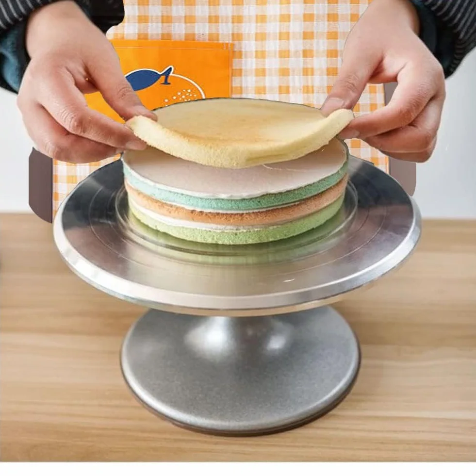 4 sztuki foremek silikonowych, 20 cm, tęczowe formy do pieczenia, silikonowe, okrągłe, szczelne, warstwowe, nieprzywierające, z powłoką zapobiegającą przywieraniu (różowe i zielone)